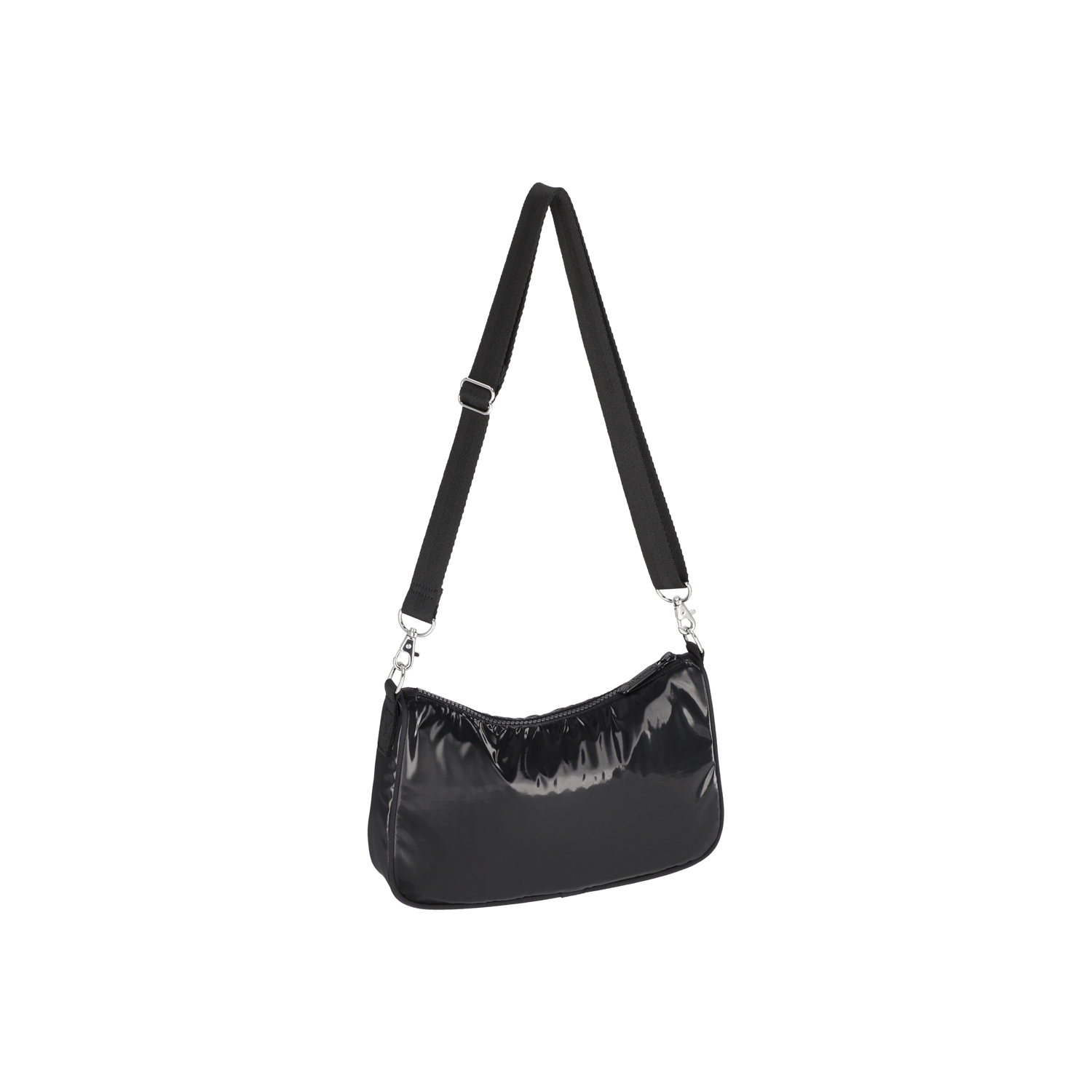 小型多用肩背包 (BLACK SHINE)