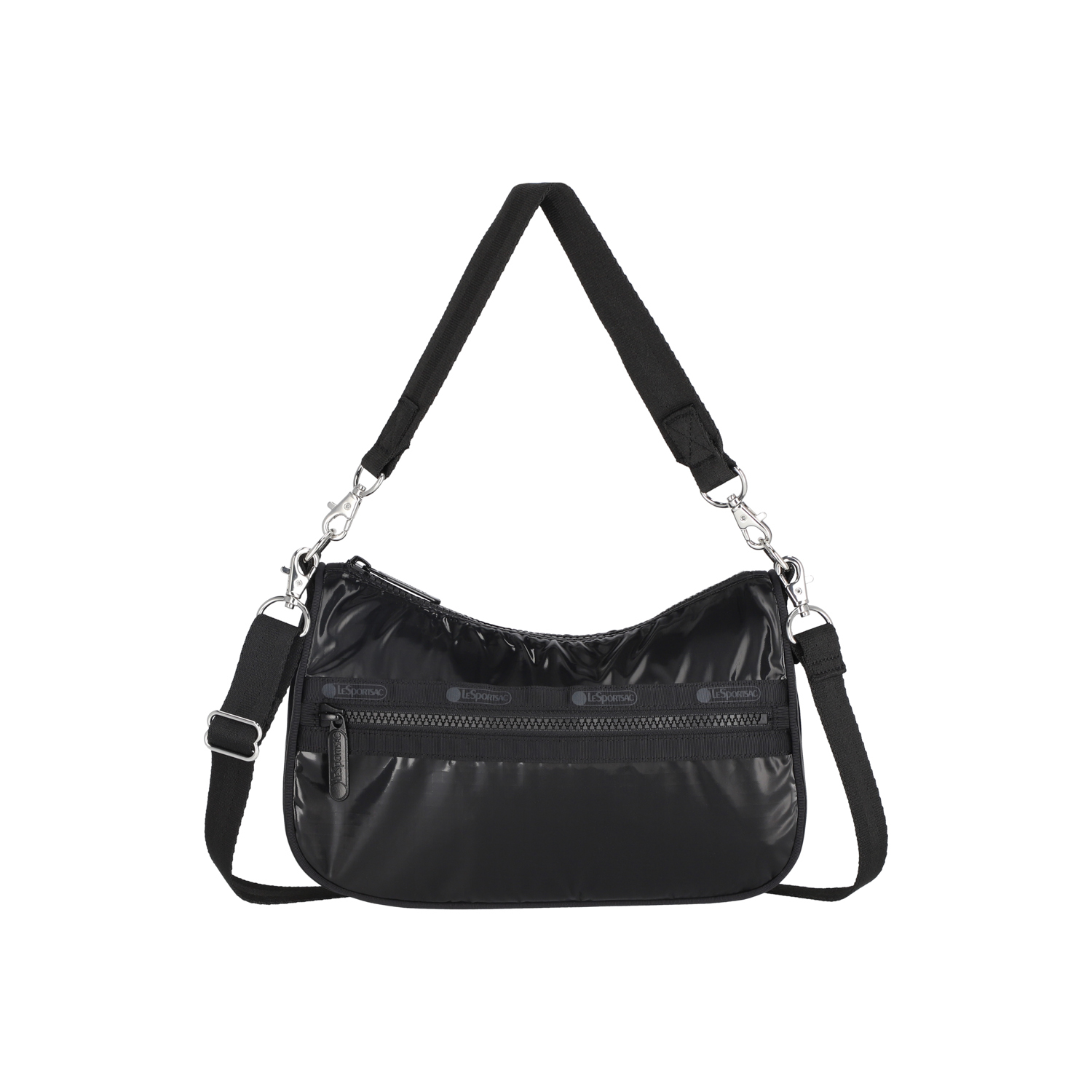 小型多用肩背包 (BLACK SHINE)