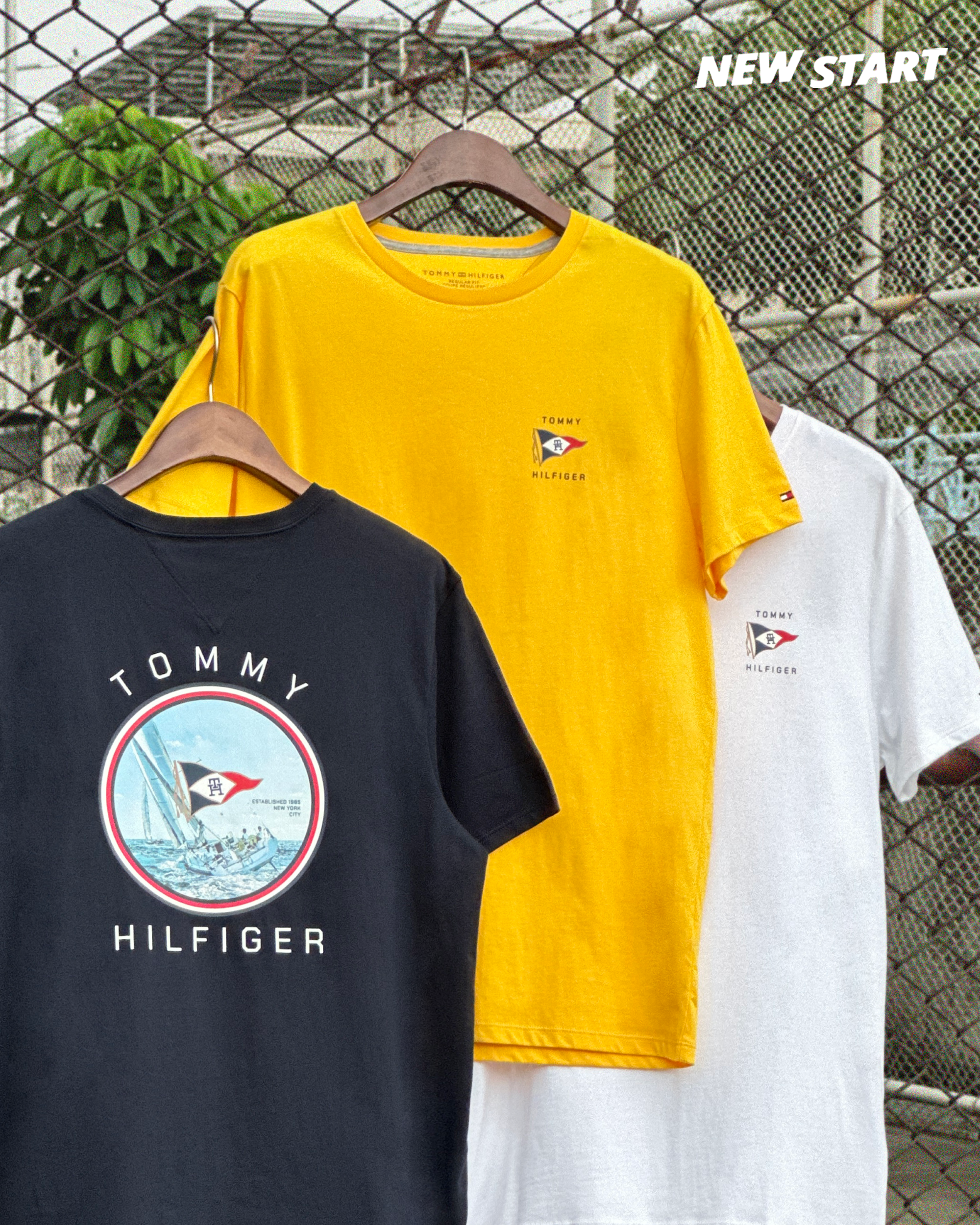 Tommy Hilfiger 背後圓圈旗幟 短袖上衣 短T