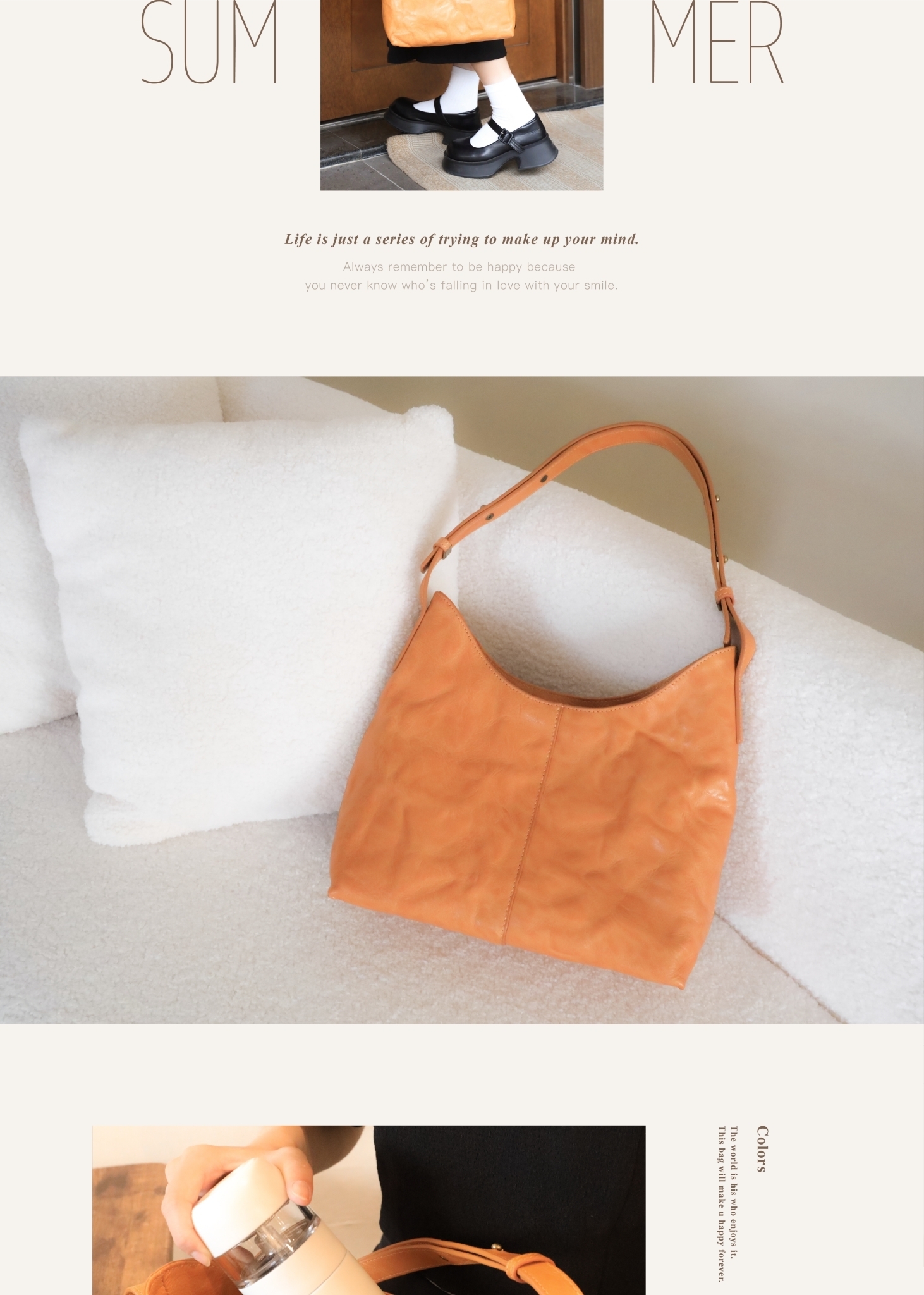 半月包穿搭示意圖|與閨蜜婚禮穿搭完美呼應