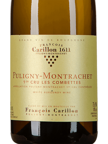 Francois Carillon Puligny Montrachet 1er Cru Les Combettes 2022 (BH94)