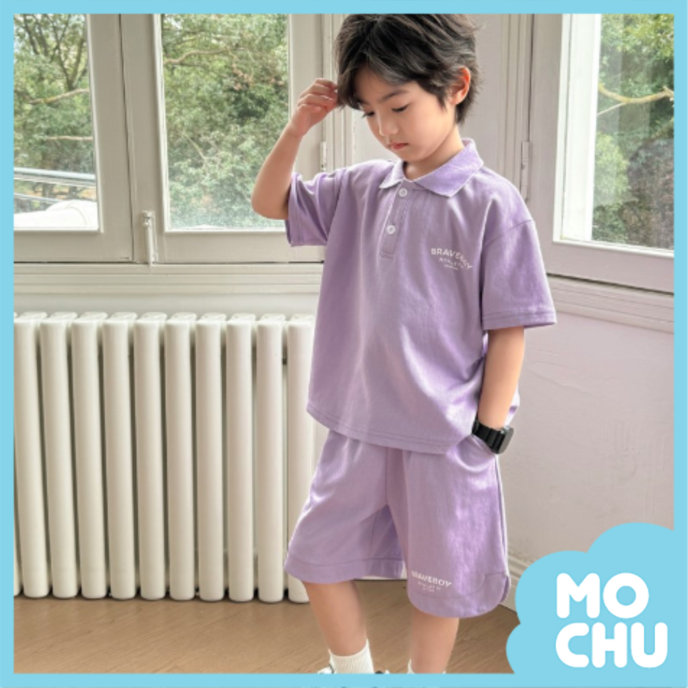 印字素面POLO套裝