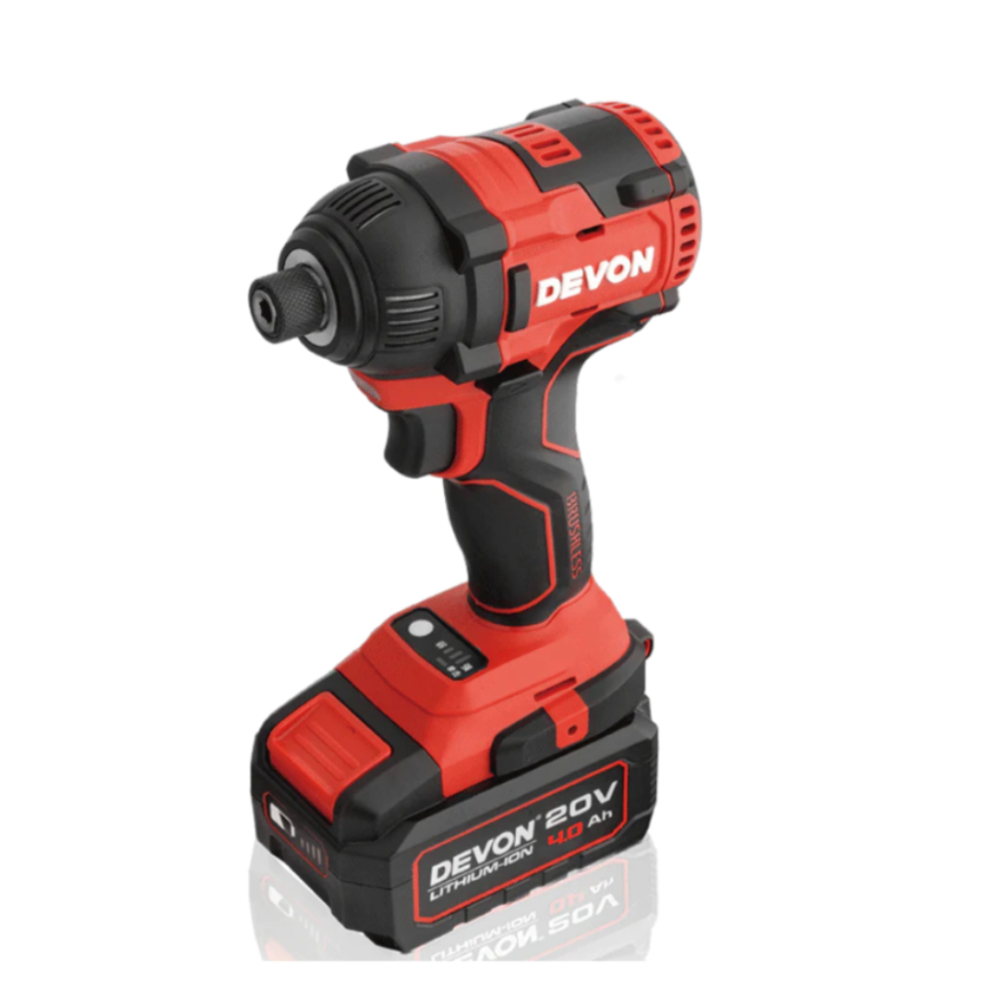"DEVON" 大有牌20V可調速扳手1/2"(4分)(凈機)-[5733-LI-S-Z]