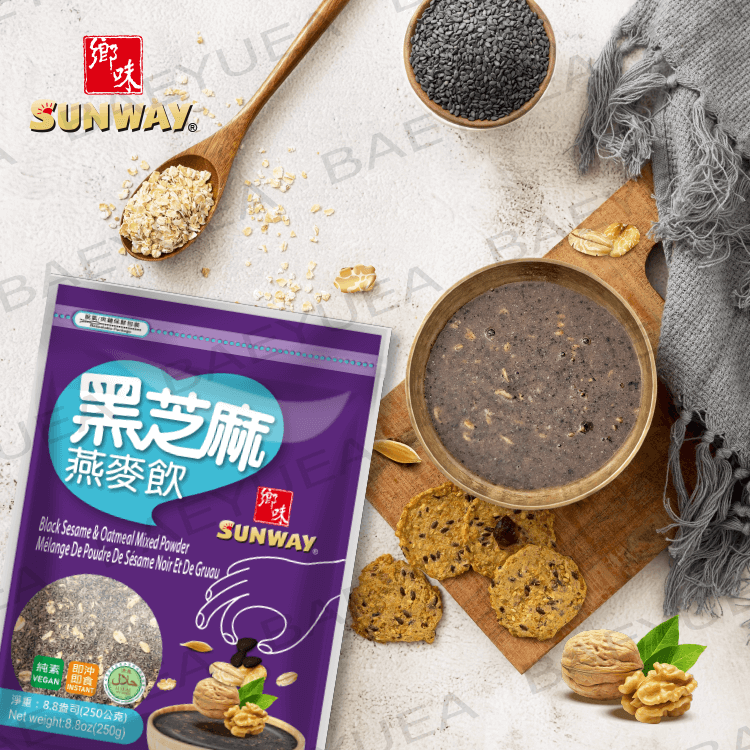 鄉味-黑芝麻燕麥飲