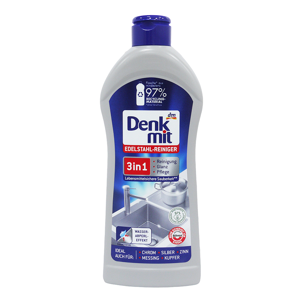 德國【Denk Mit】不鏽鋼亮光清潔精300ml
