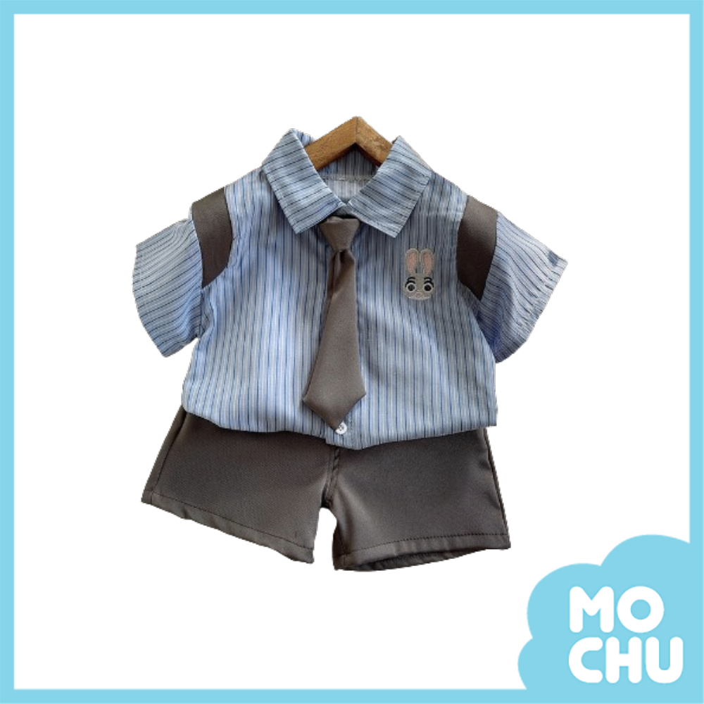 兔子紳士襯衫套裝