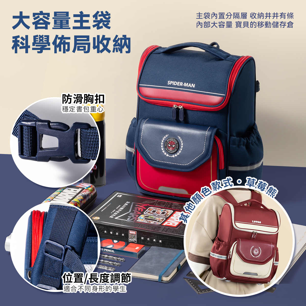 i-Smart-人工護脊書包