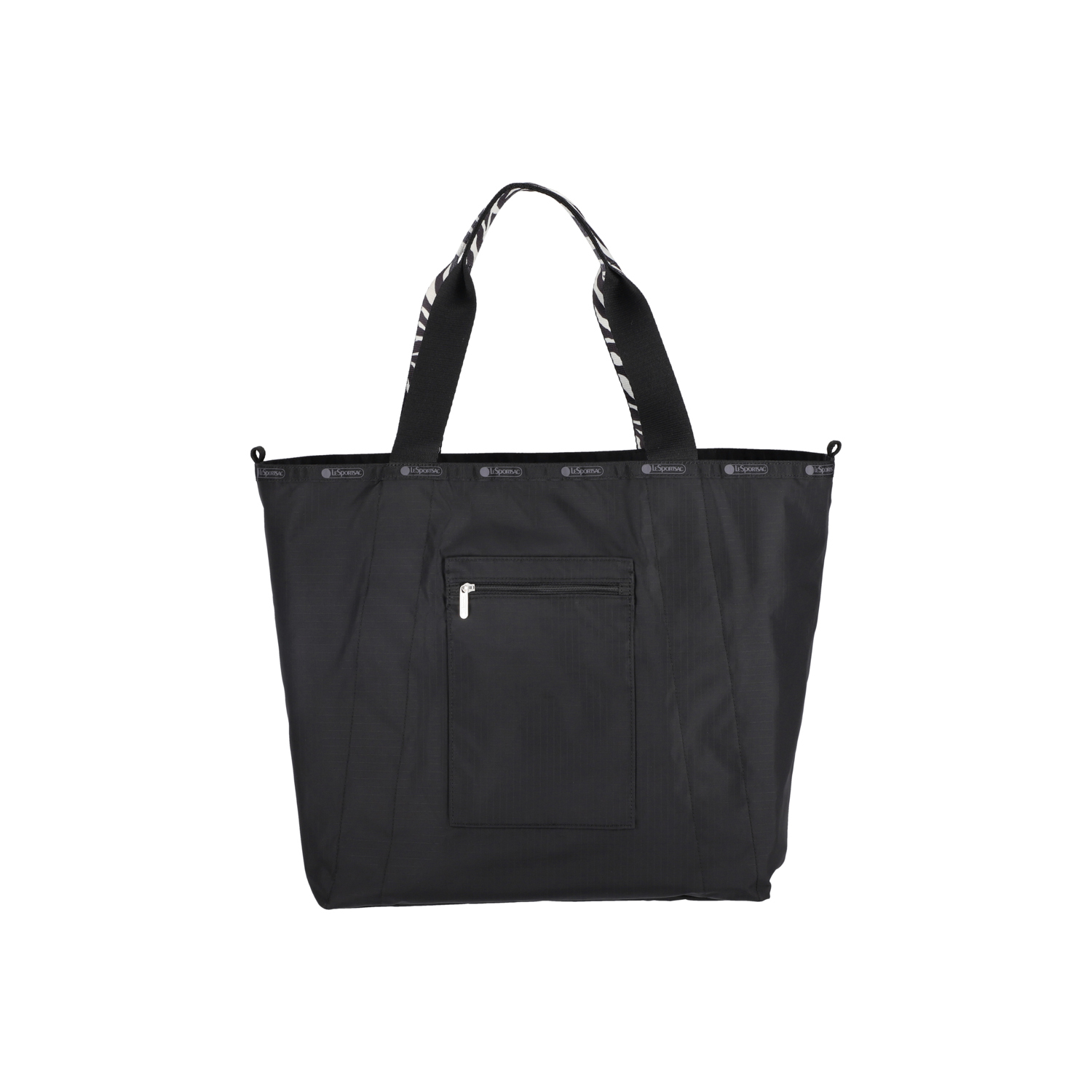 大型雙面托特包 (2 WAY ZEBRA WEBBED LOGO)