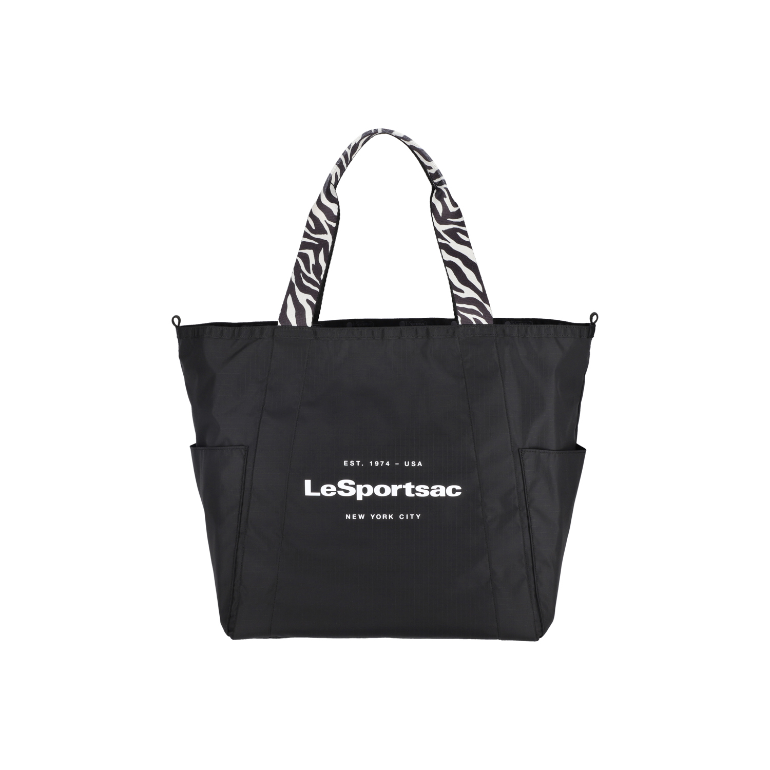 大型雙面托特包 (2 WAY ZEBRA WEBBED LOGO)