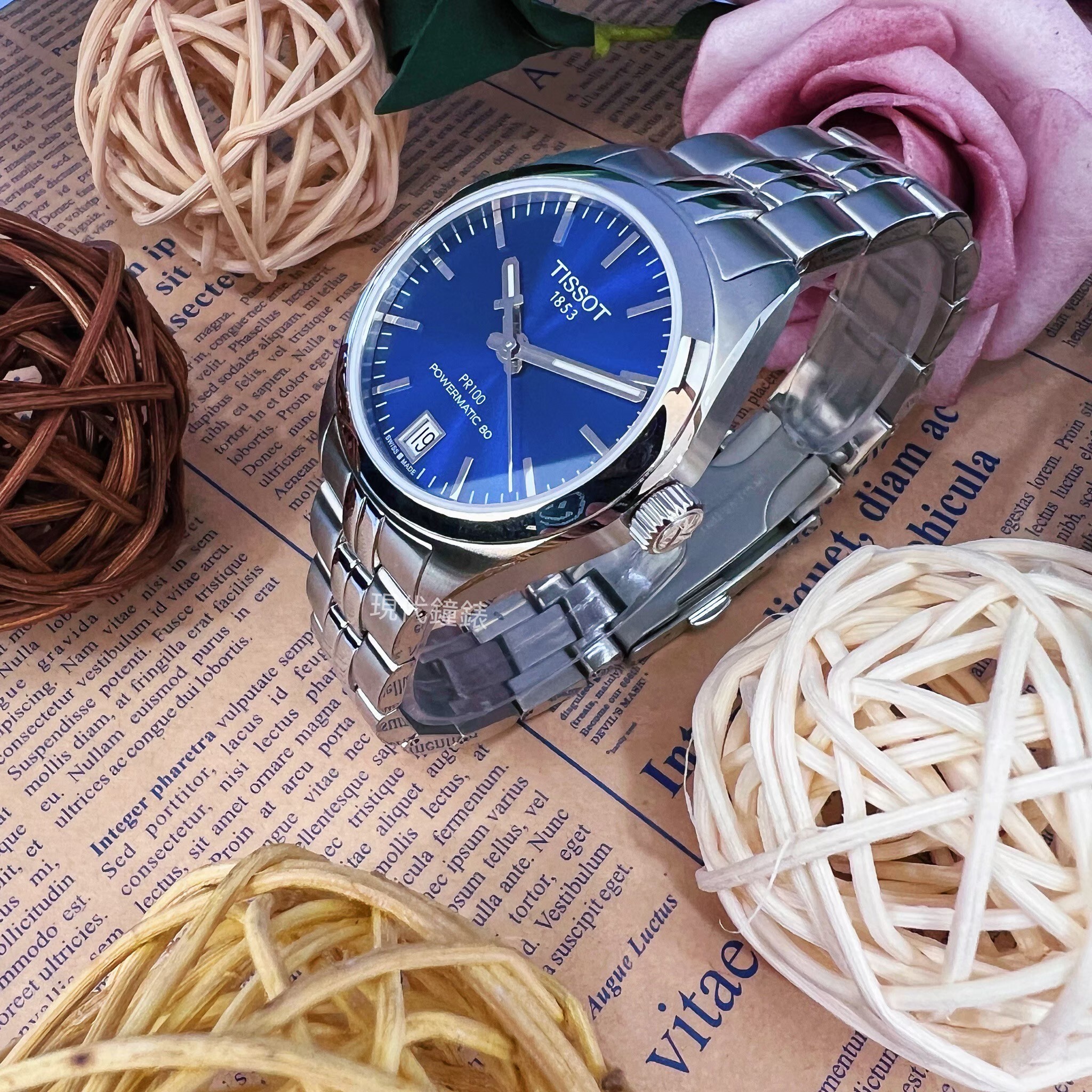 【TISSOT天梭】經典機械女腕錶T101207110410 33mm 現代鐘錶