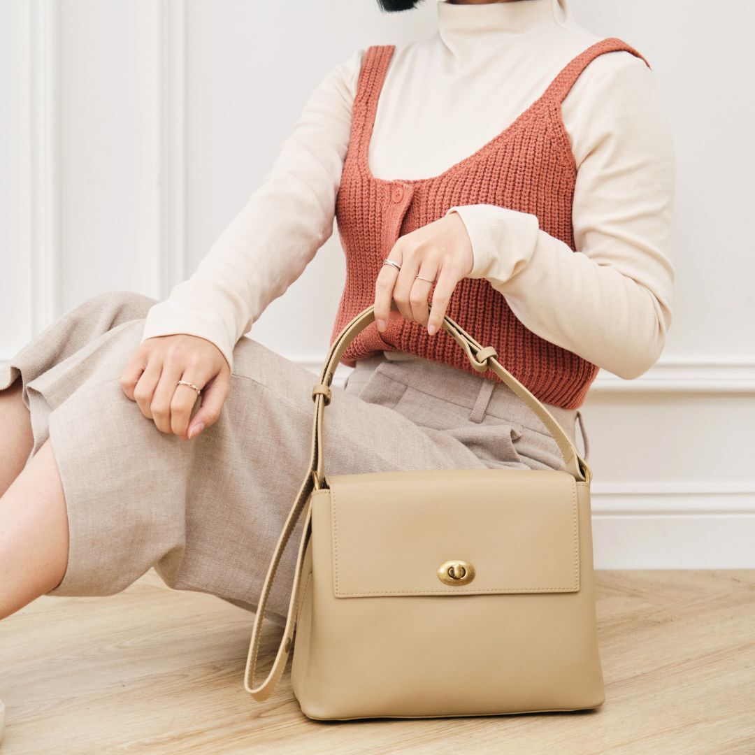 卡蘿 日系吐司包(真皮女包/真皮小方包/大容量小包)