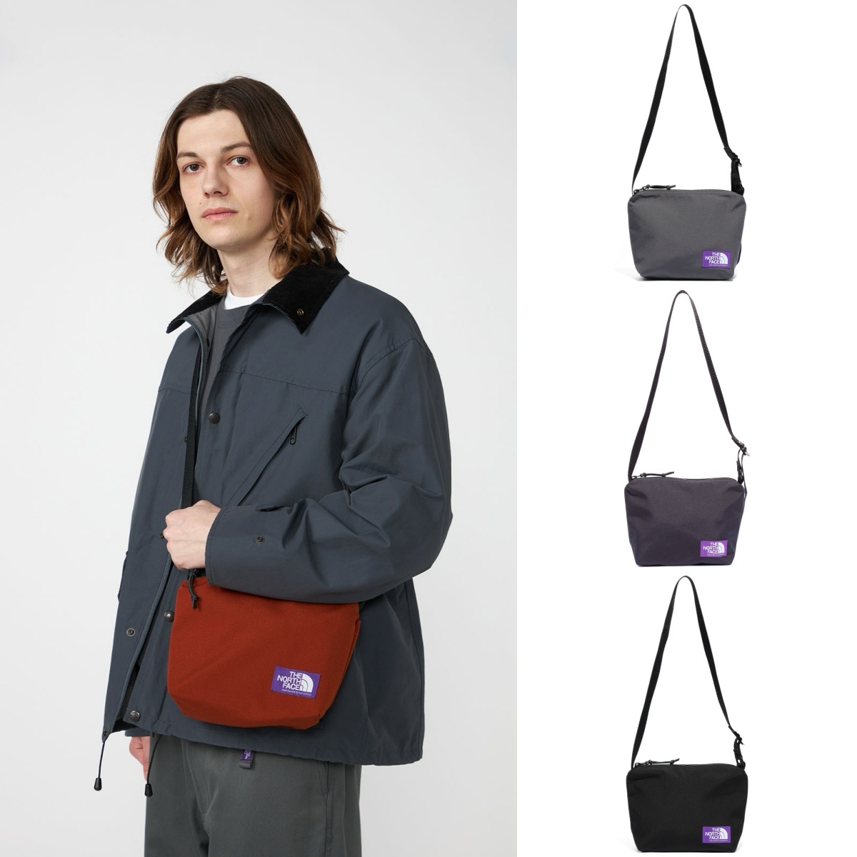 預購┃日本 TNF 紫標 Field Small Shoulder Bag 側背包 小包