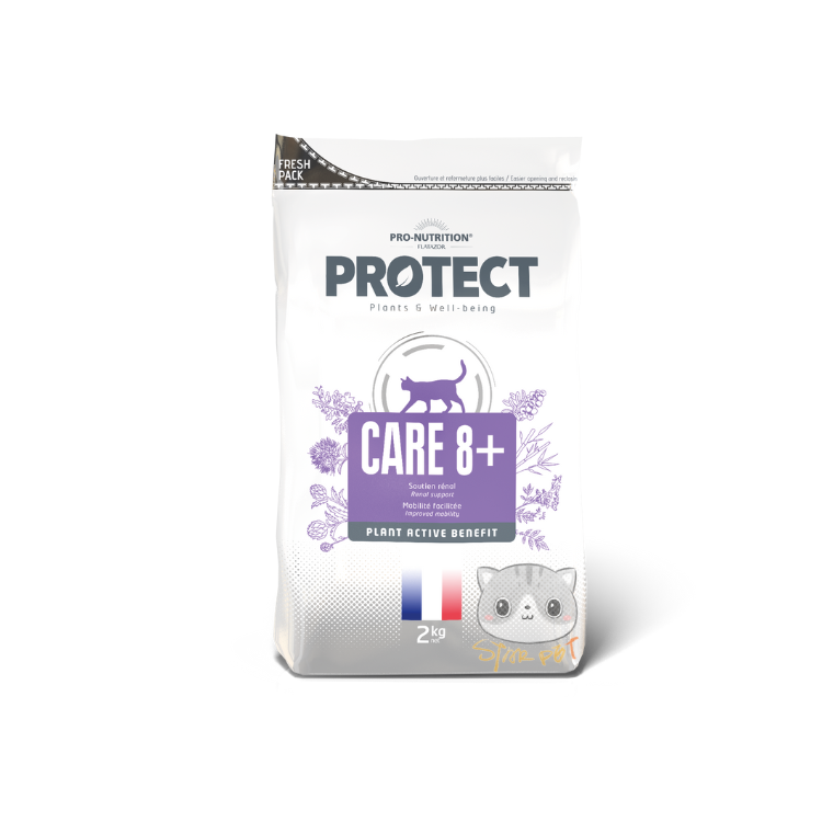 Pro-Nutrition Protect Care 8+高齡貓/老貓 法國草本貓糧 2kg