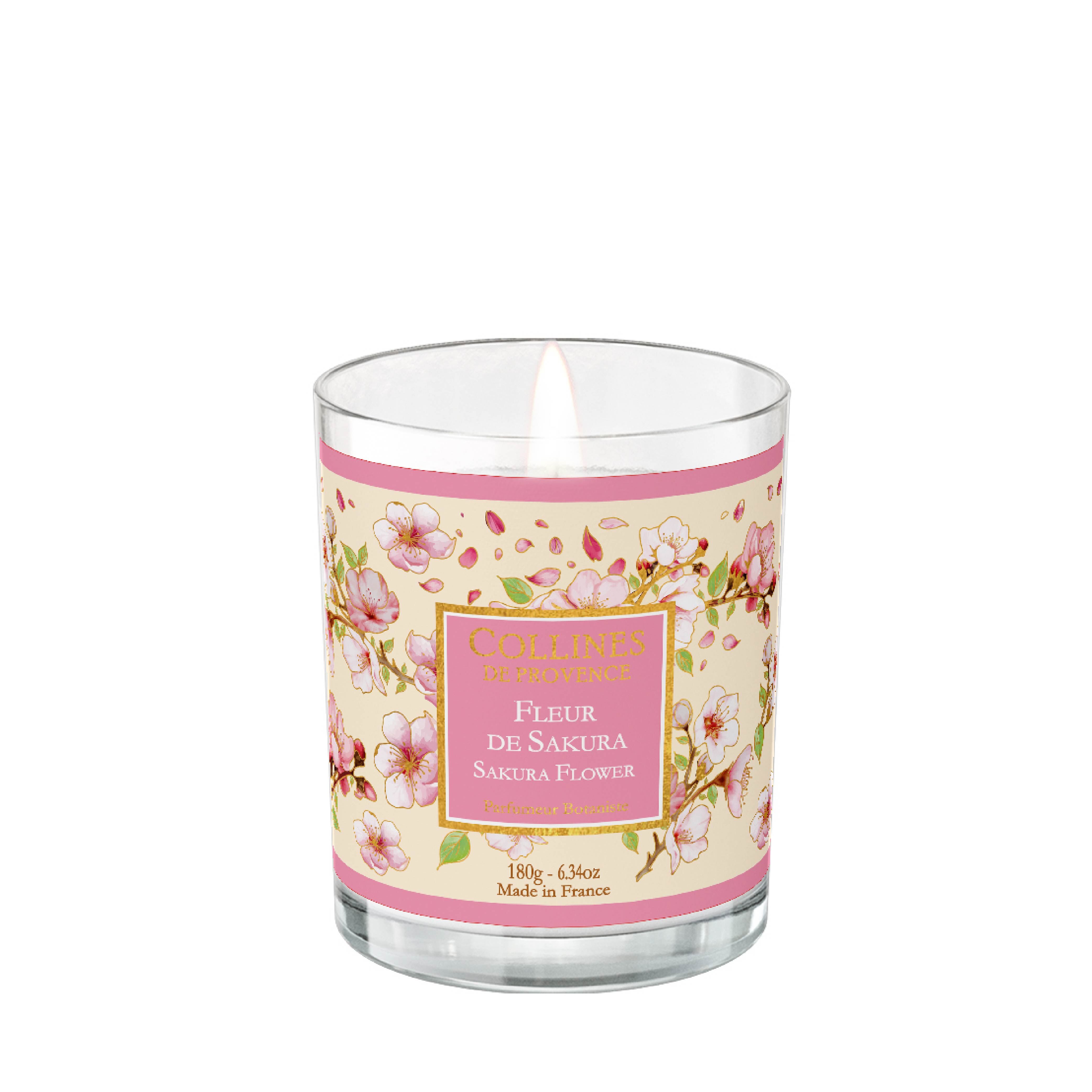 Scented candle Sakura Flower