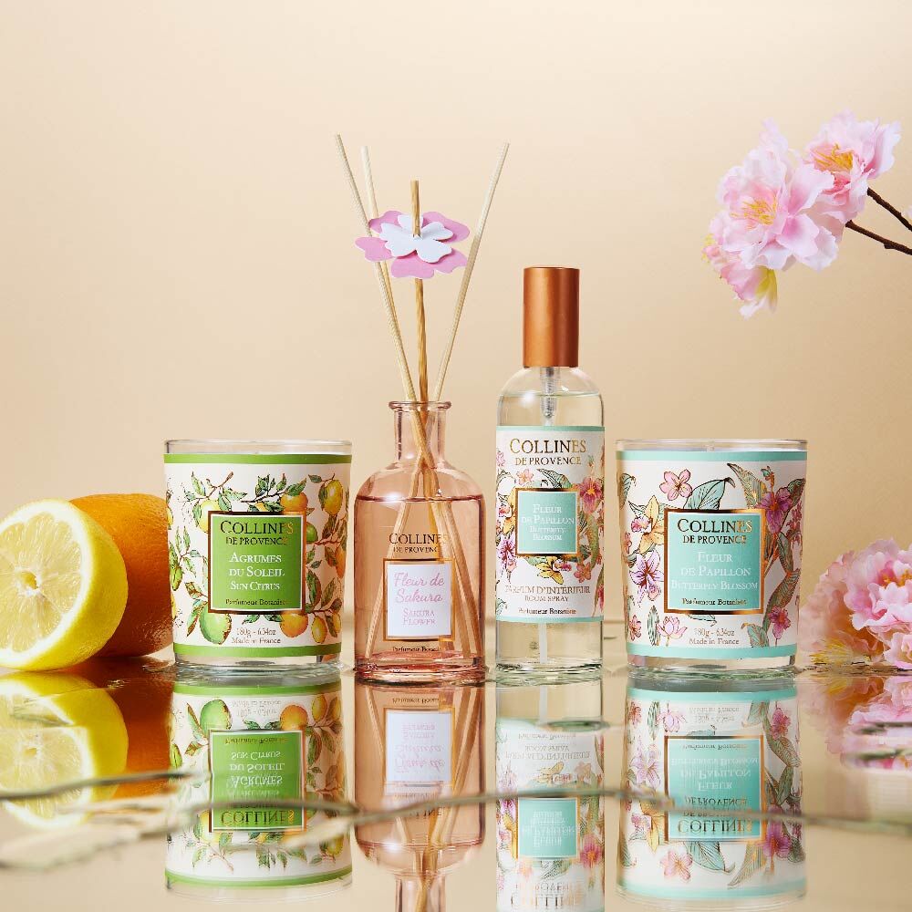 Scented candle Sakura Flower