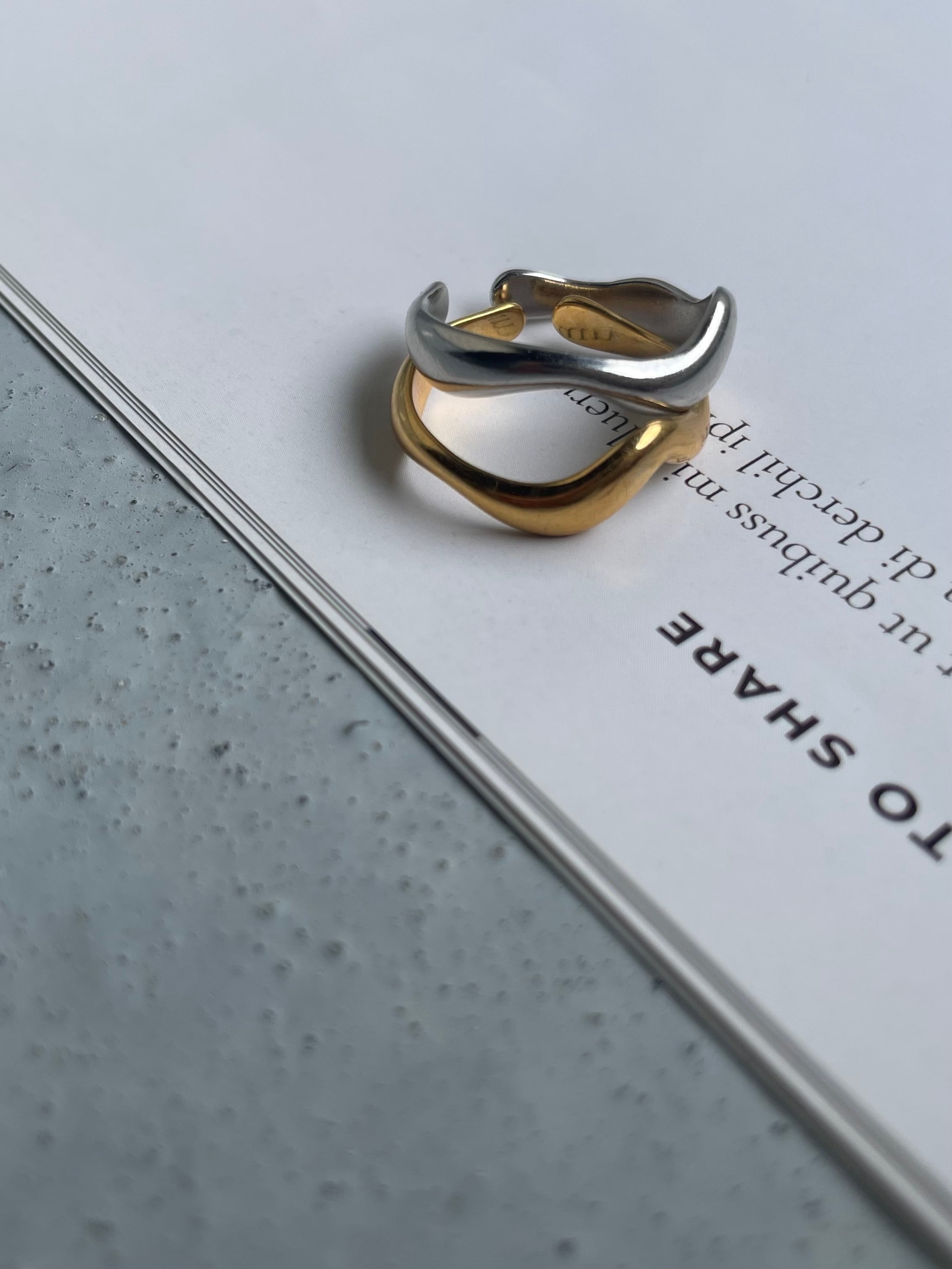 ss wave ring