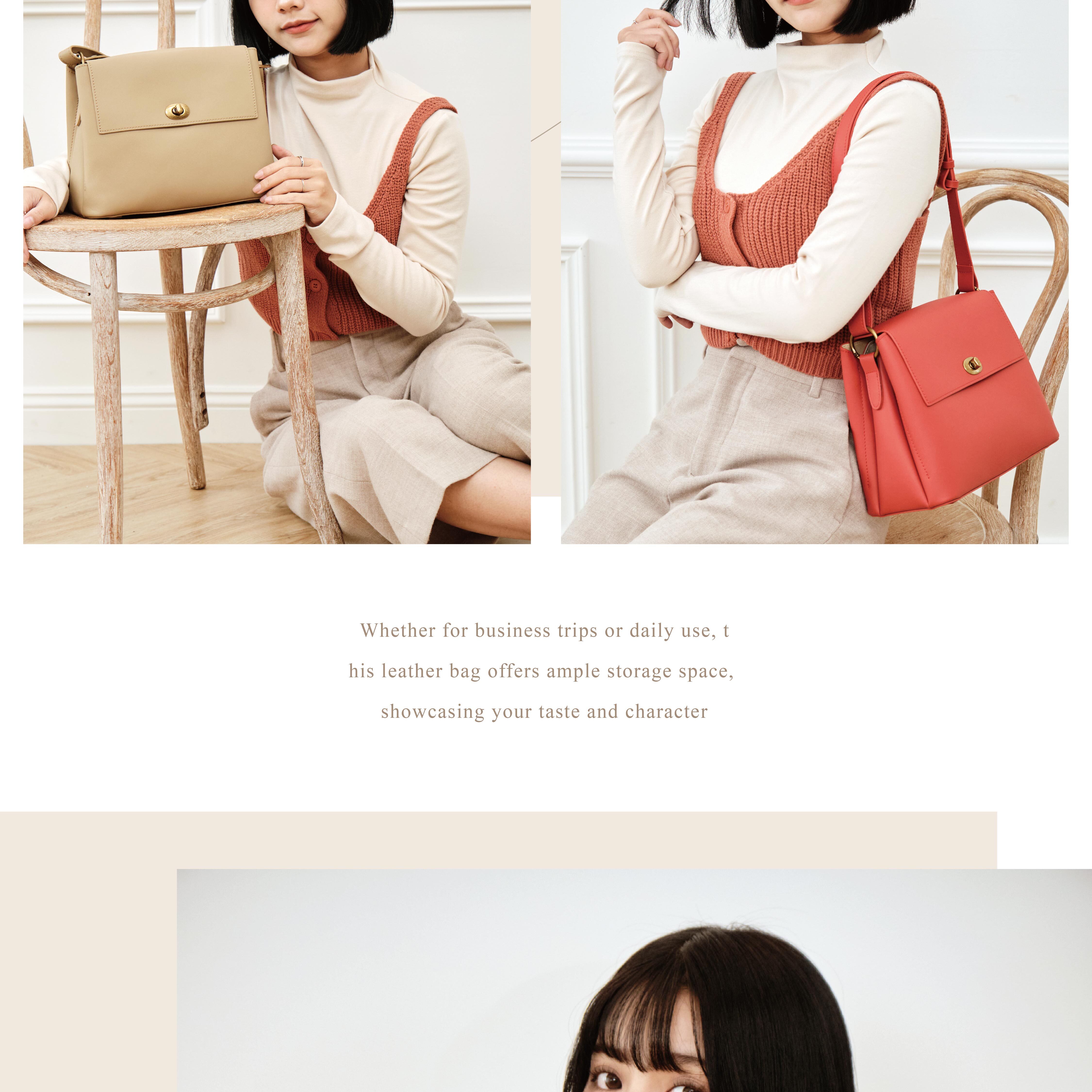 560g輕量真皮包推薦|上班不再肩膀痠痛 每日背也無負擔