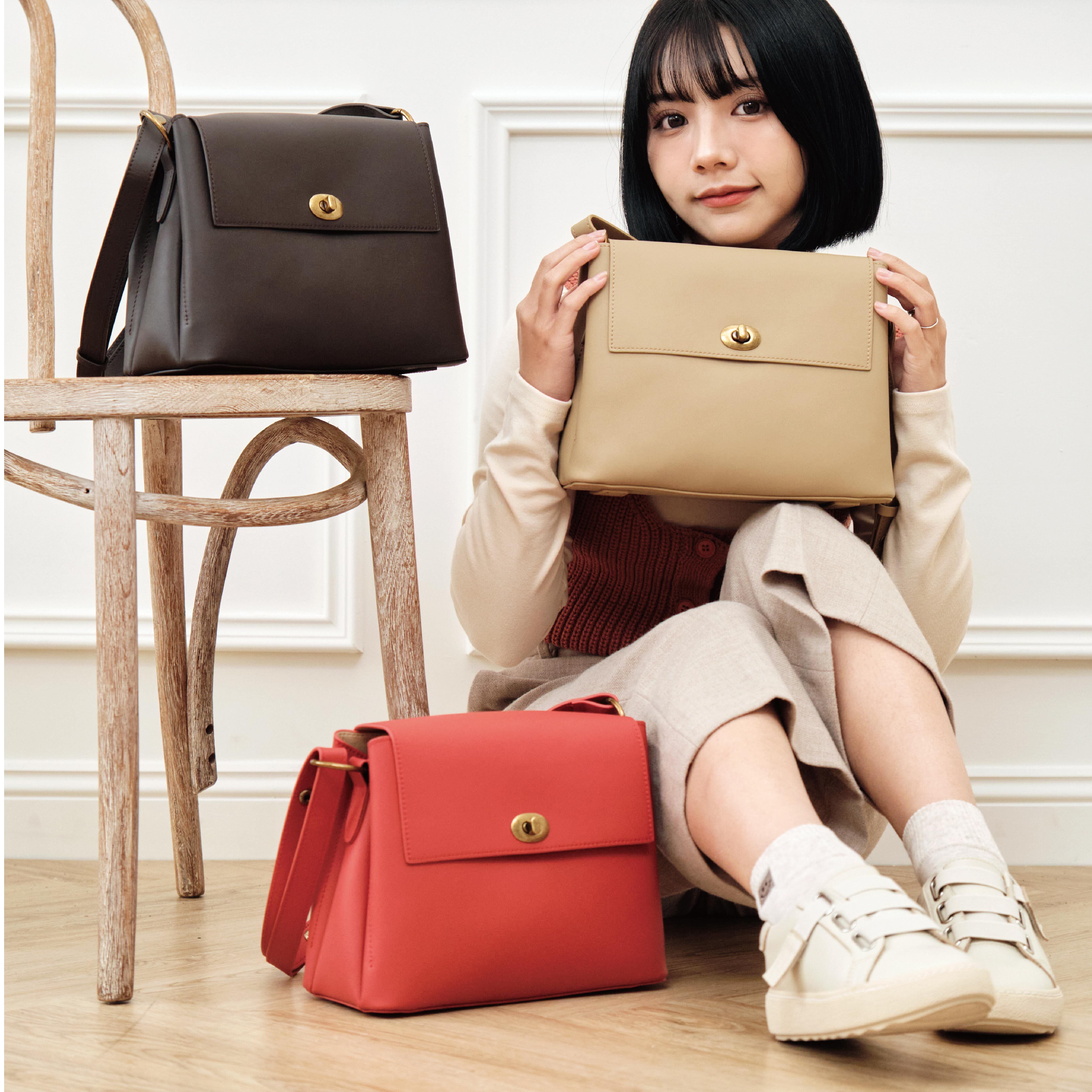 霧面牛皮質感包款|自然紋理提升整體層次感