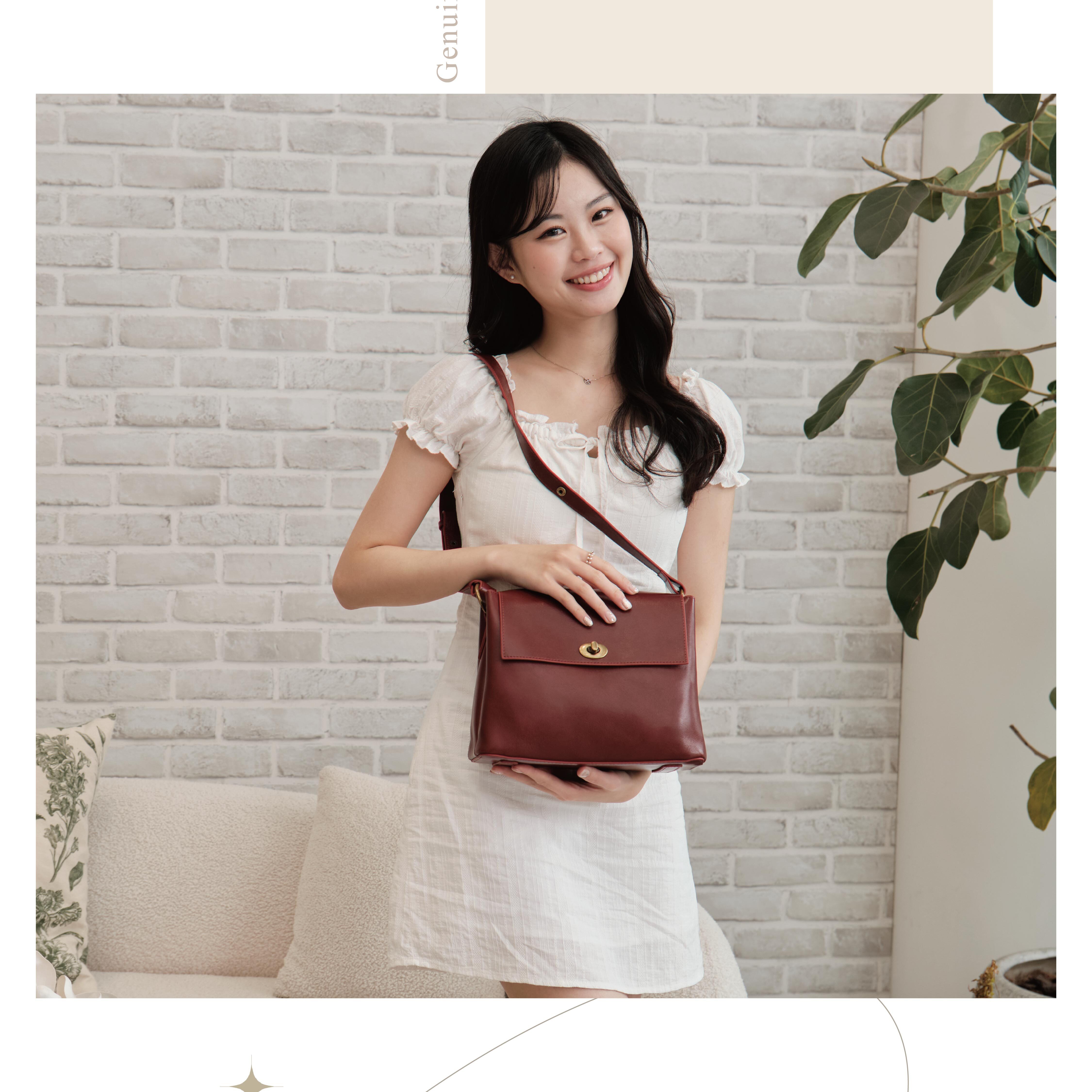 獨家油蠟復古紅|低調中展現個性魅力,溫柔又不失態度