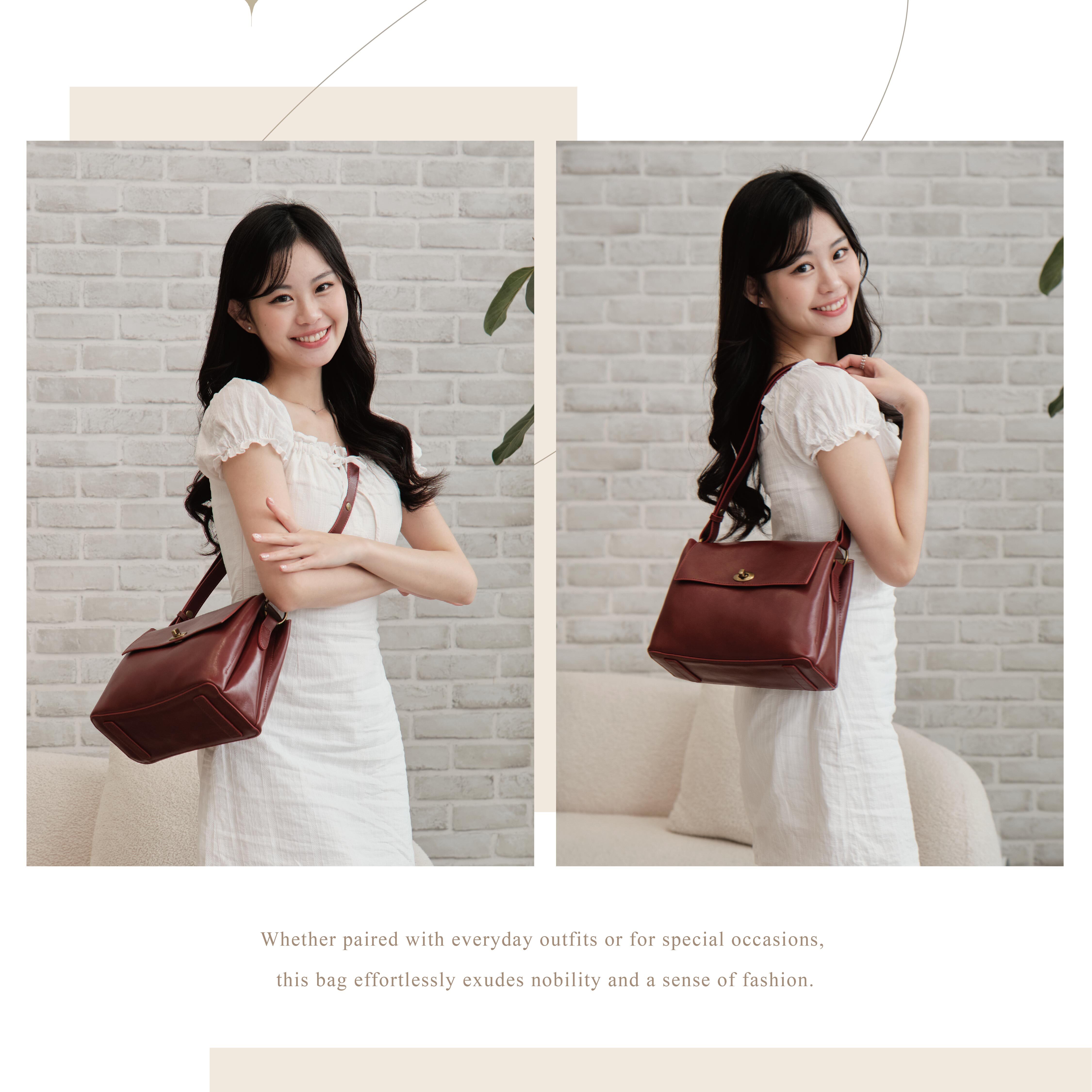 油蠟質感與復古紅調交織|每一個角度都散發獨特光澤