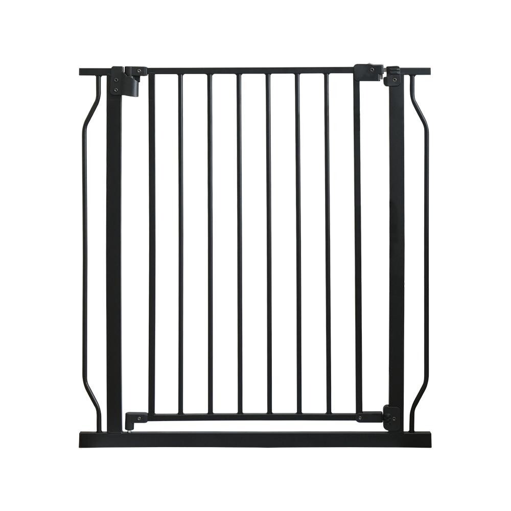 黑色門閘．寬75-85CM高76CM