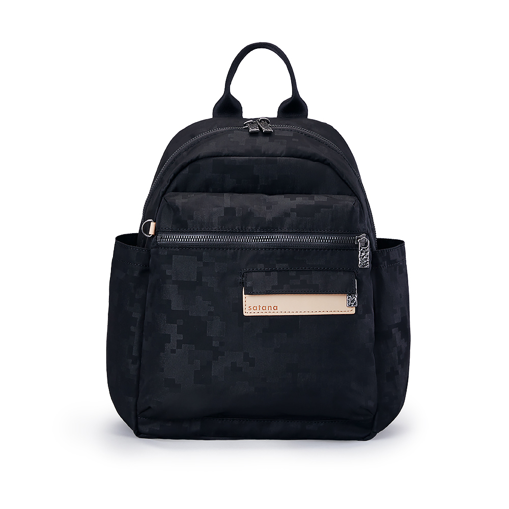 City of ​​Lights Backpack-Black Embossed