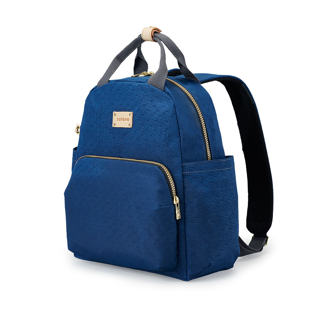 Soldier Frangipani Backpack-Navy Blue