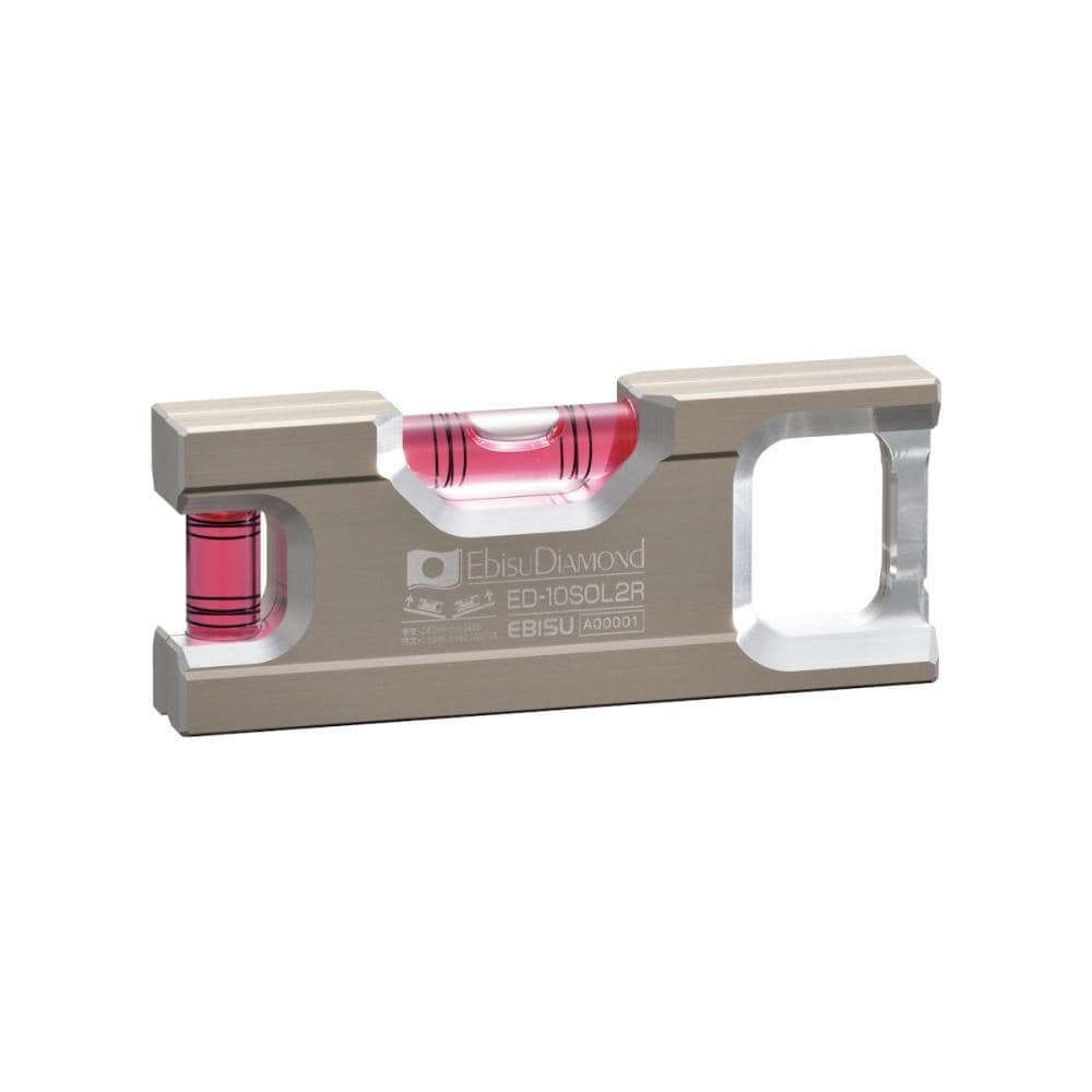 EBISU 鋁合金強磁水平尺100mm