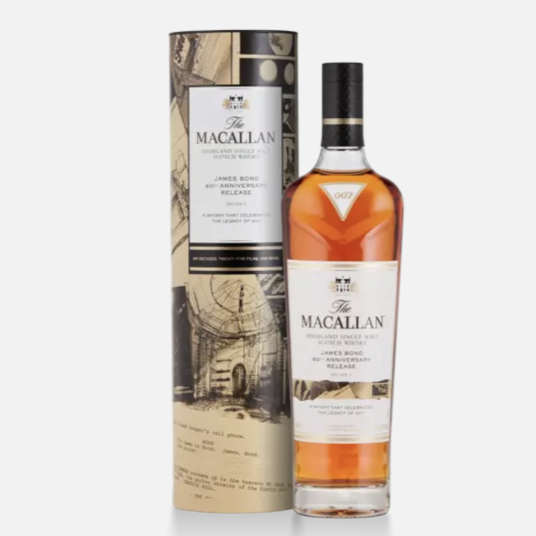 The Macallan James Bond 60th Anniversary Release Decade V (ABV43.7)(1BT70)