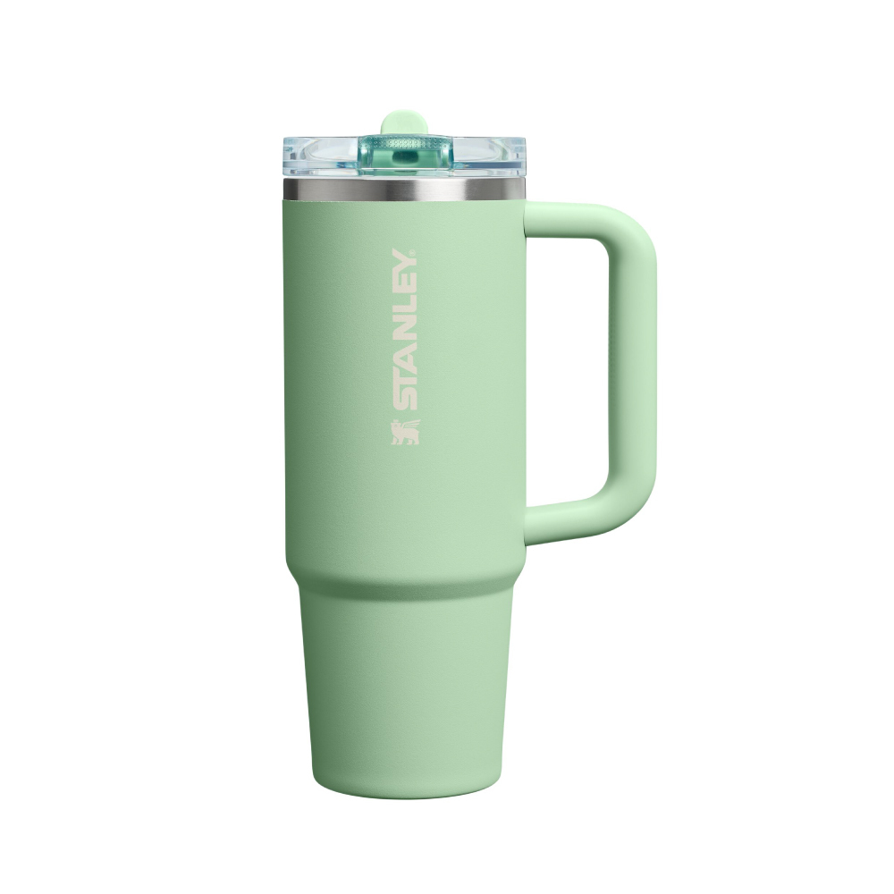 STANLEY 防漏吸管隨手杯 0.88L / 開心果綠