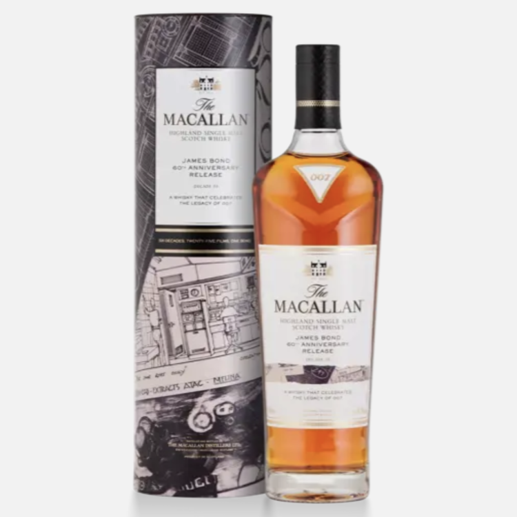 The Macallan James Bond 60th Anniversary Release Decade III (ABV43.7)(1BT70)
