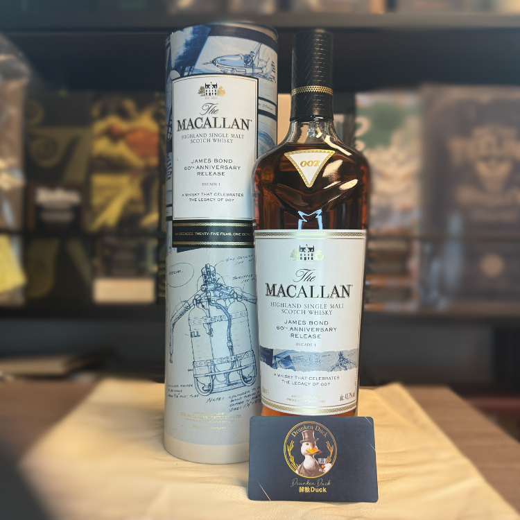 The Macallan James Bond 60th Anniversary Release Decade I (ABV43.7)(1BT70)