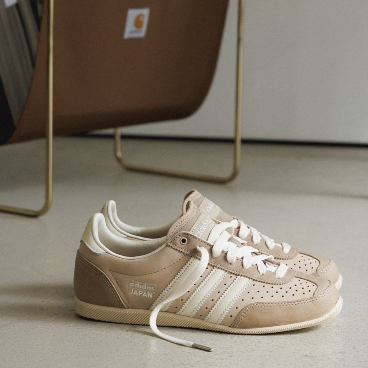 ADIDAS JAPAN W 咖啡 美拉德色系 休閒鞋 男女同款 愛迪達 JS0253