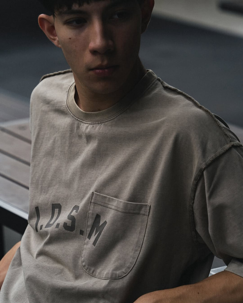 idealism 拷克水洗短袖T 深灰/沙 25 S/S Reverse Tee
