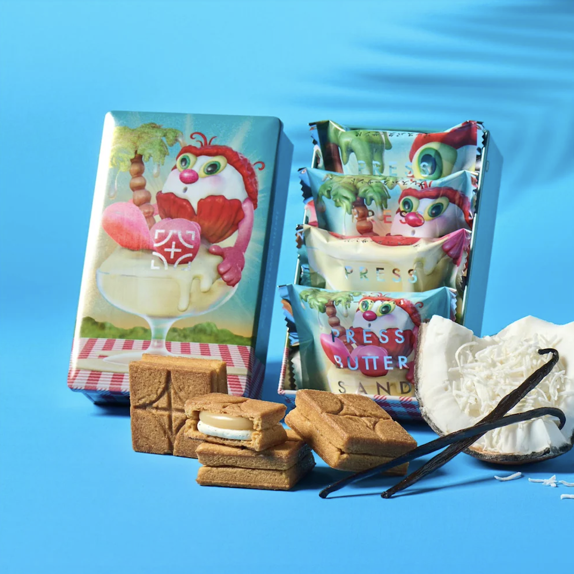 Press Butter Sand｜香草椰子