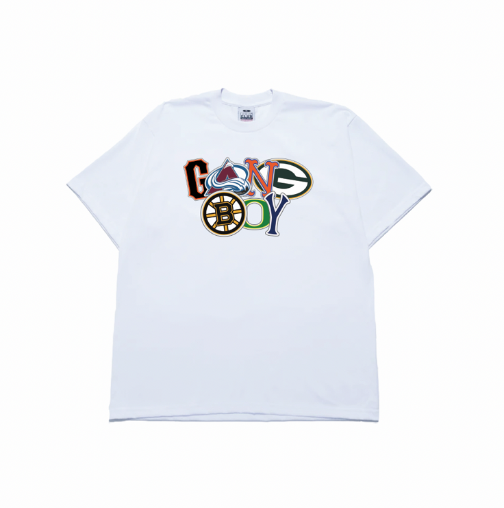 GBN GANGBOY by Natural Team Patch Tee 白