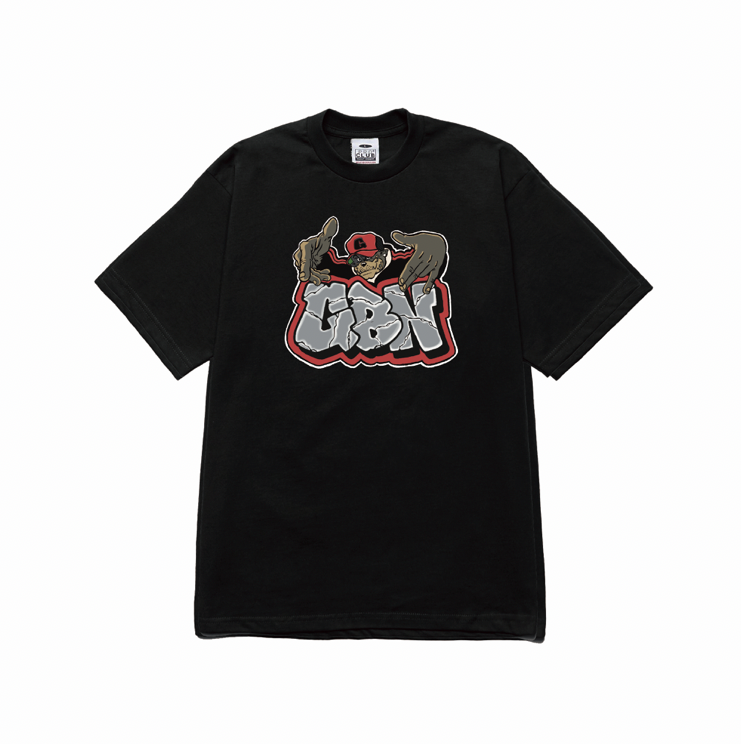 GBN GANGBOY by Natural Big Dawg Tee 黑