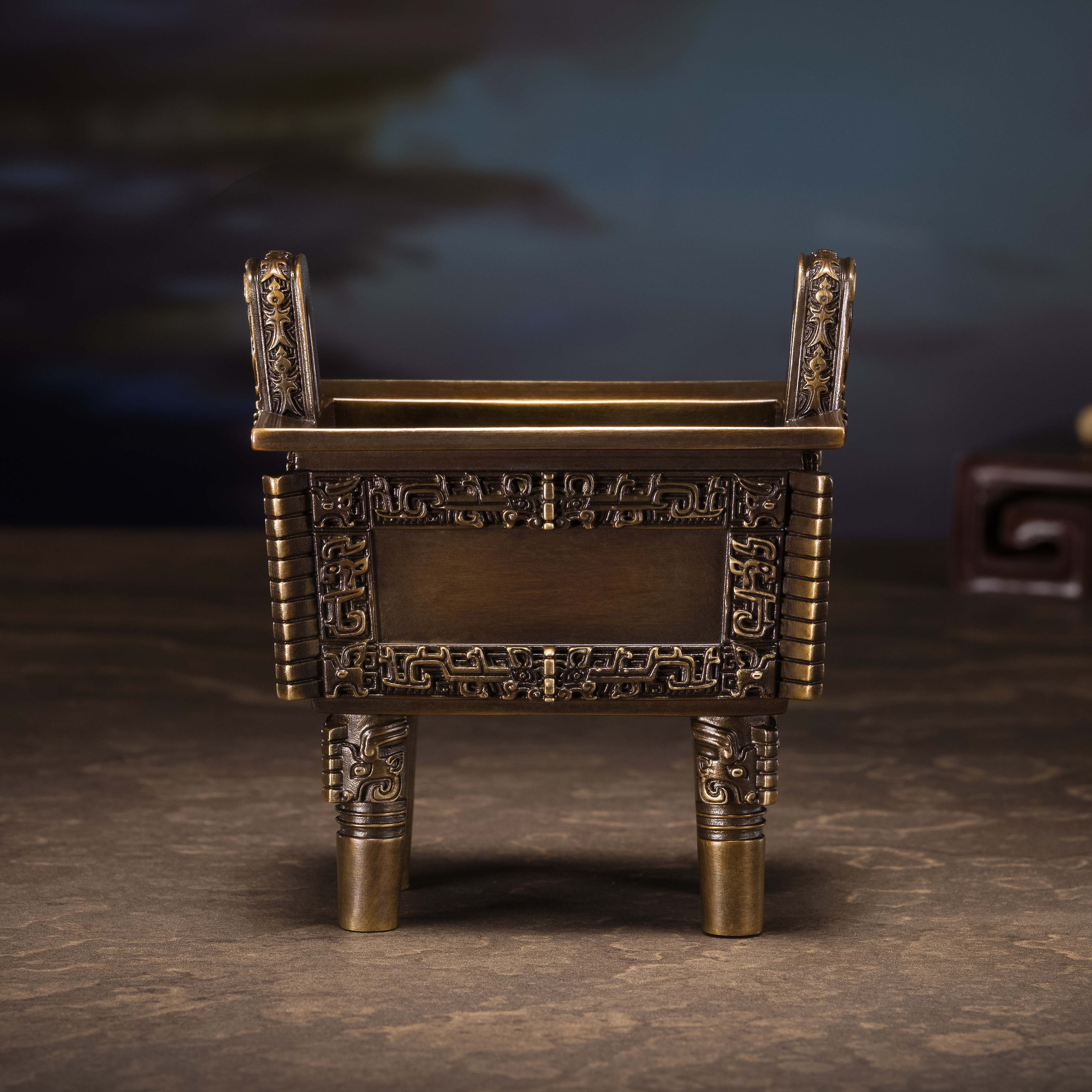 司母戊鼎(咖啡色)