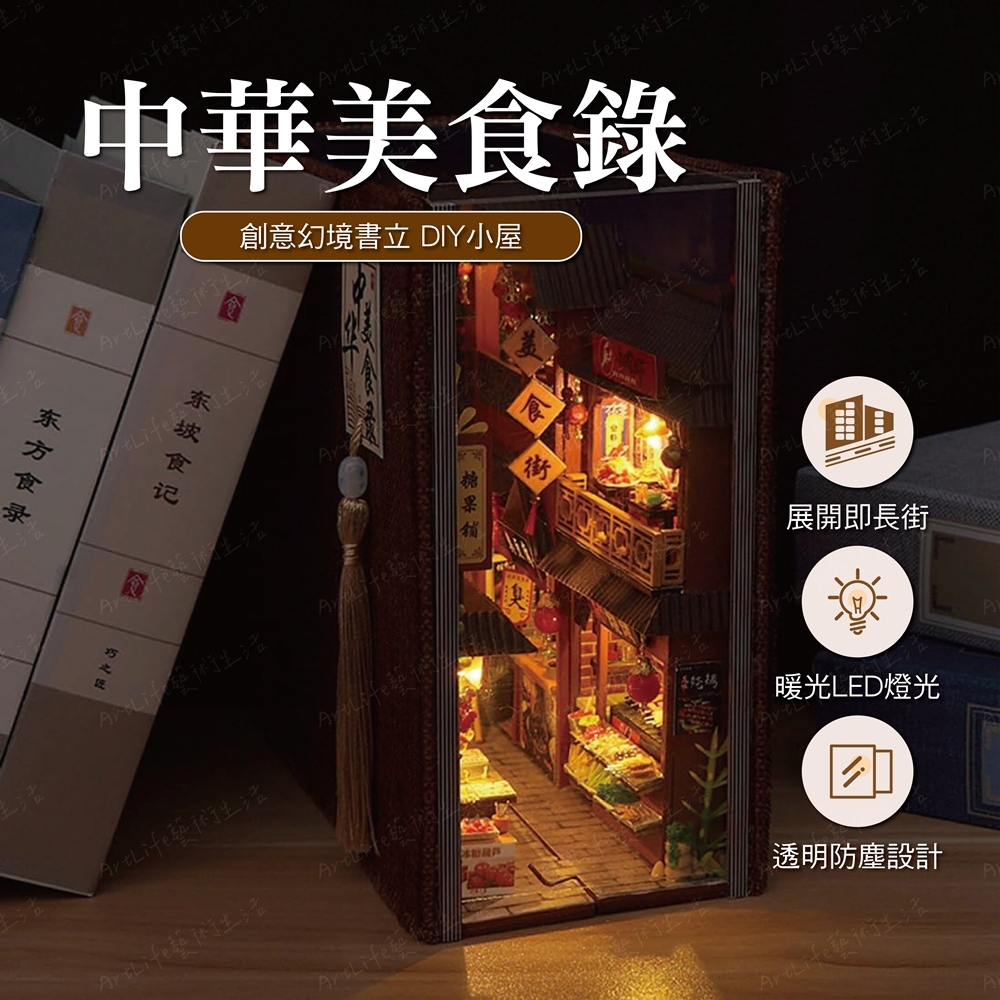 DIY袖珍小屋_【TC27】天予中華美食錄