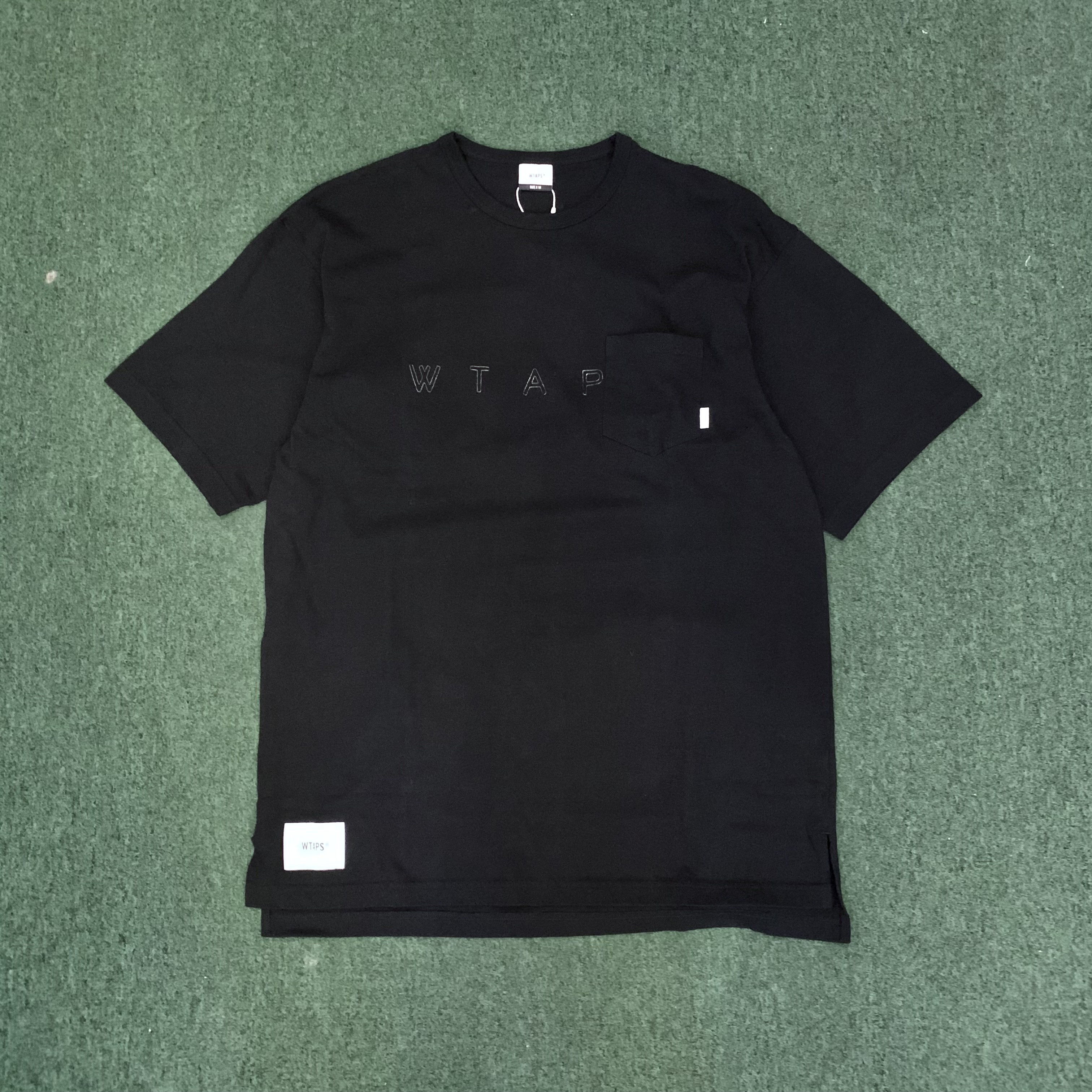 RE-STOCK: WTAPS DESIGN SS PEACE TEE COTTON - BLACK SIZE XL IN STOCK NOW (現貨發售中)