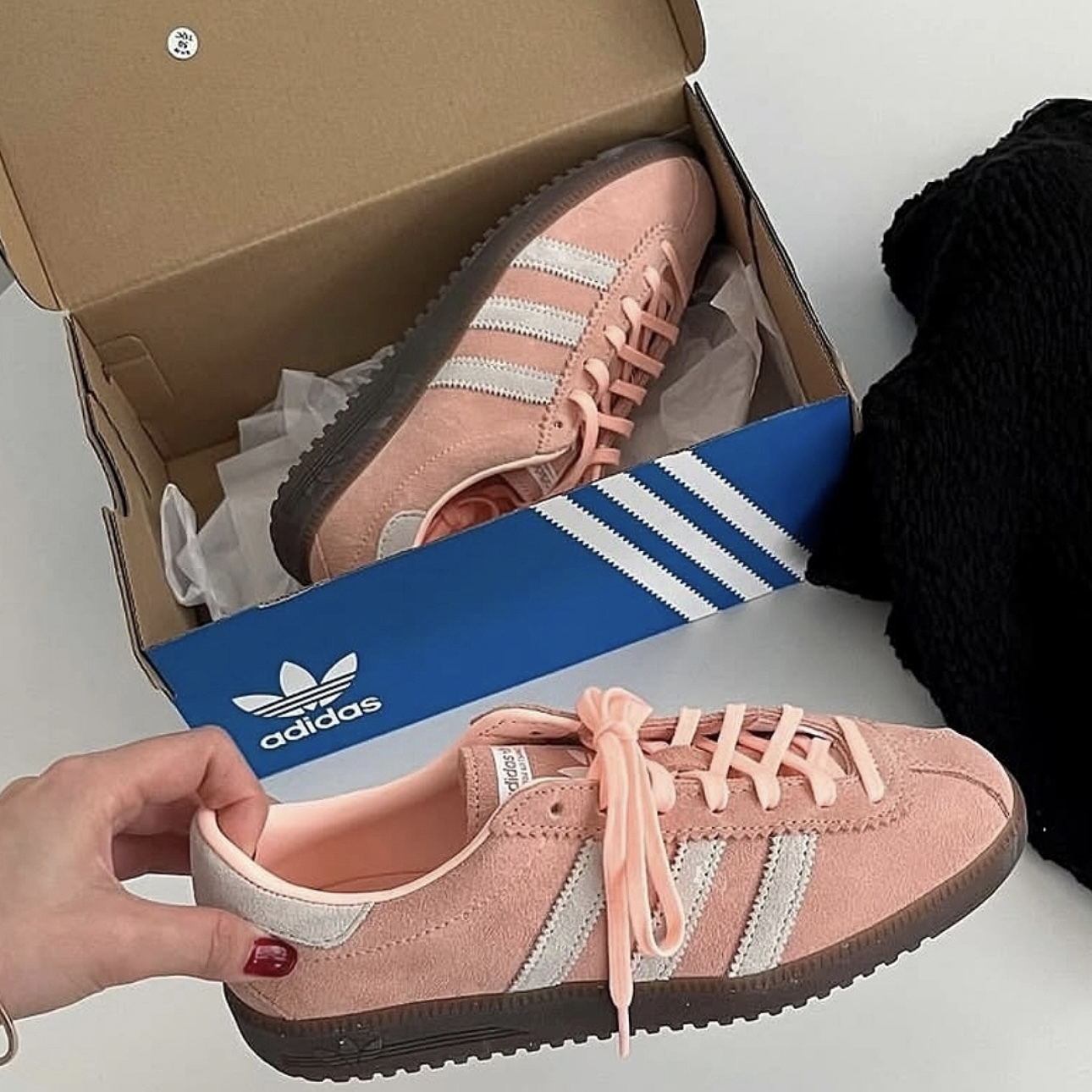 ADIDAS BERMUDA BRMD 珊瑚粉 百慕達 休閒鞋 女鞋 愛迪達 JI2658