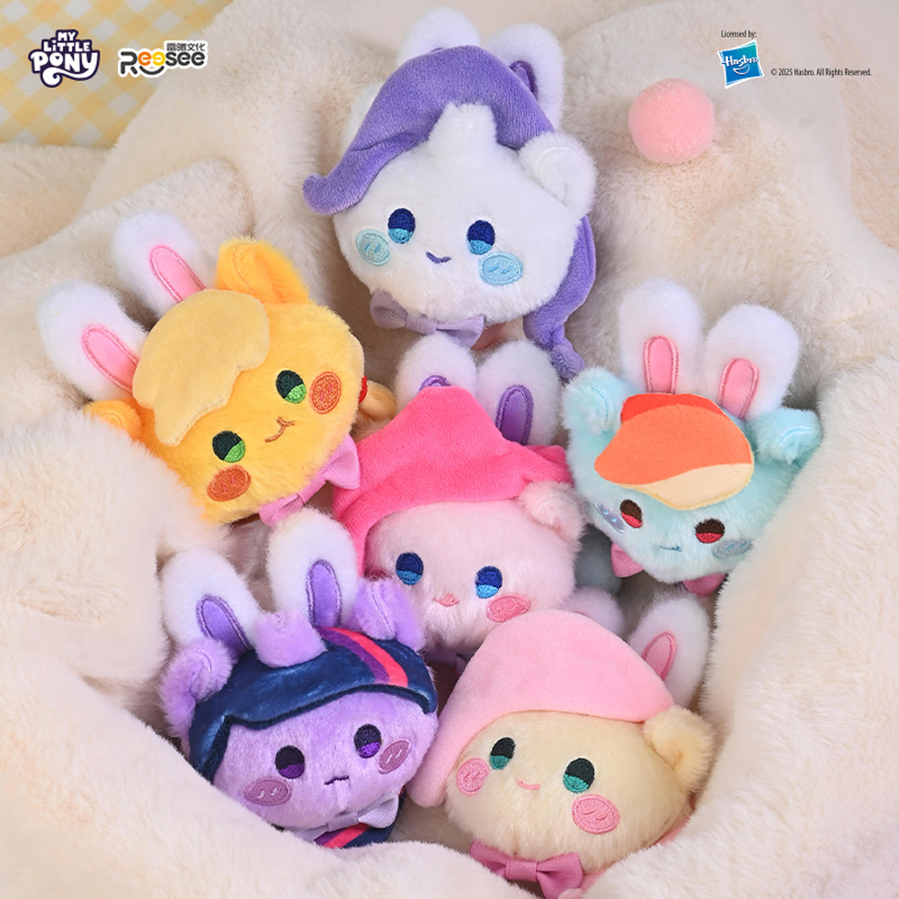 彩虹小馬-兔耳丸子-碧琪/柔柔/紫悅