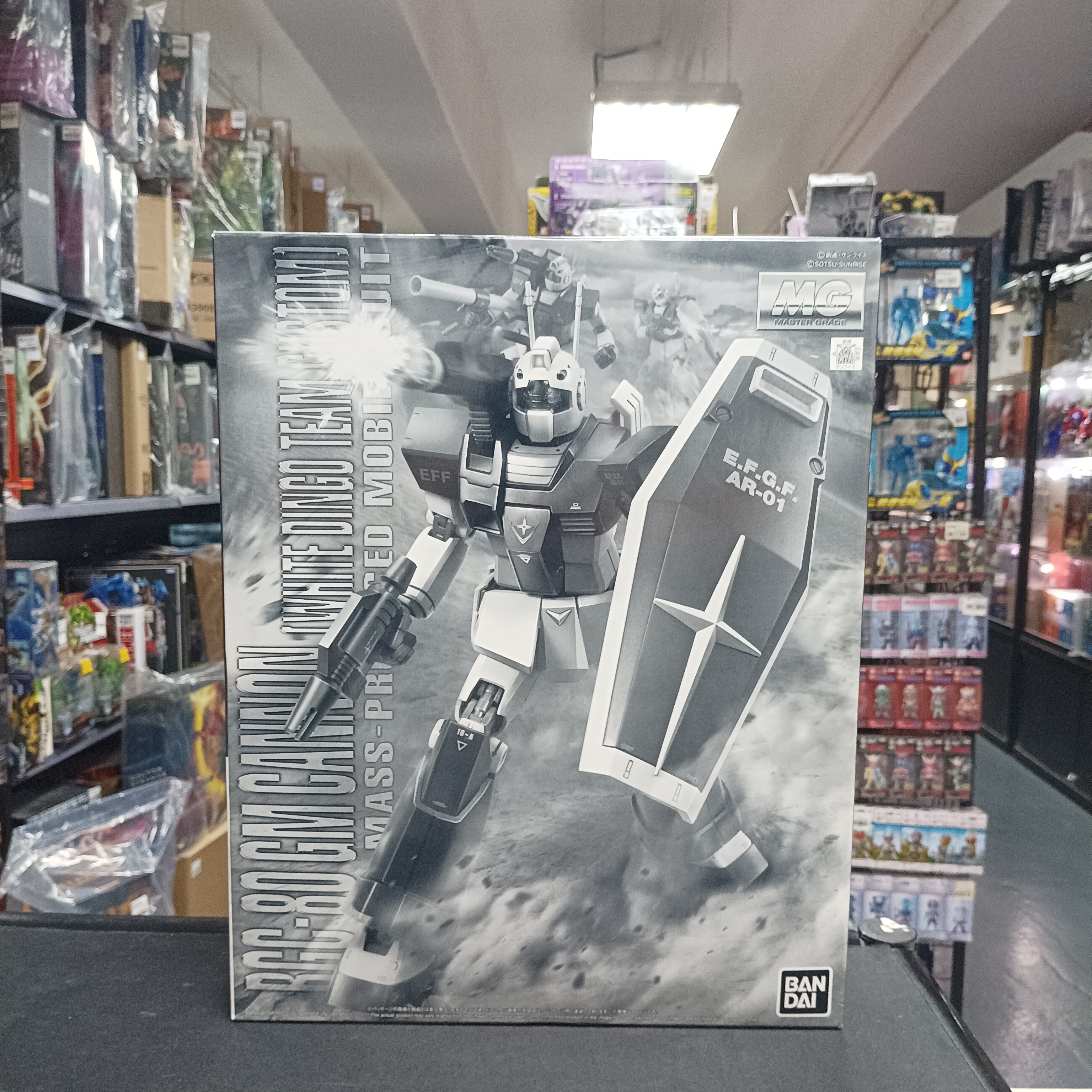 寄賣-MG 1/100 RGC-80 GM Cannon White Dingo's Team