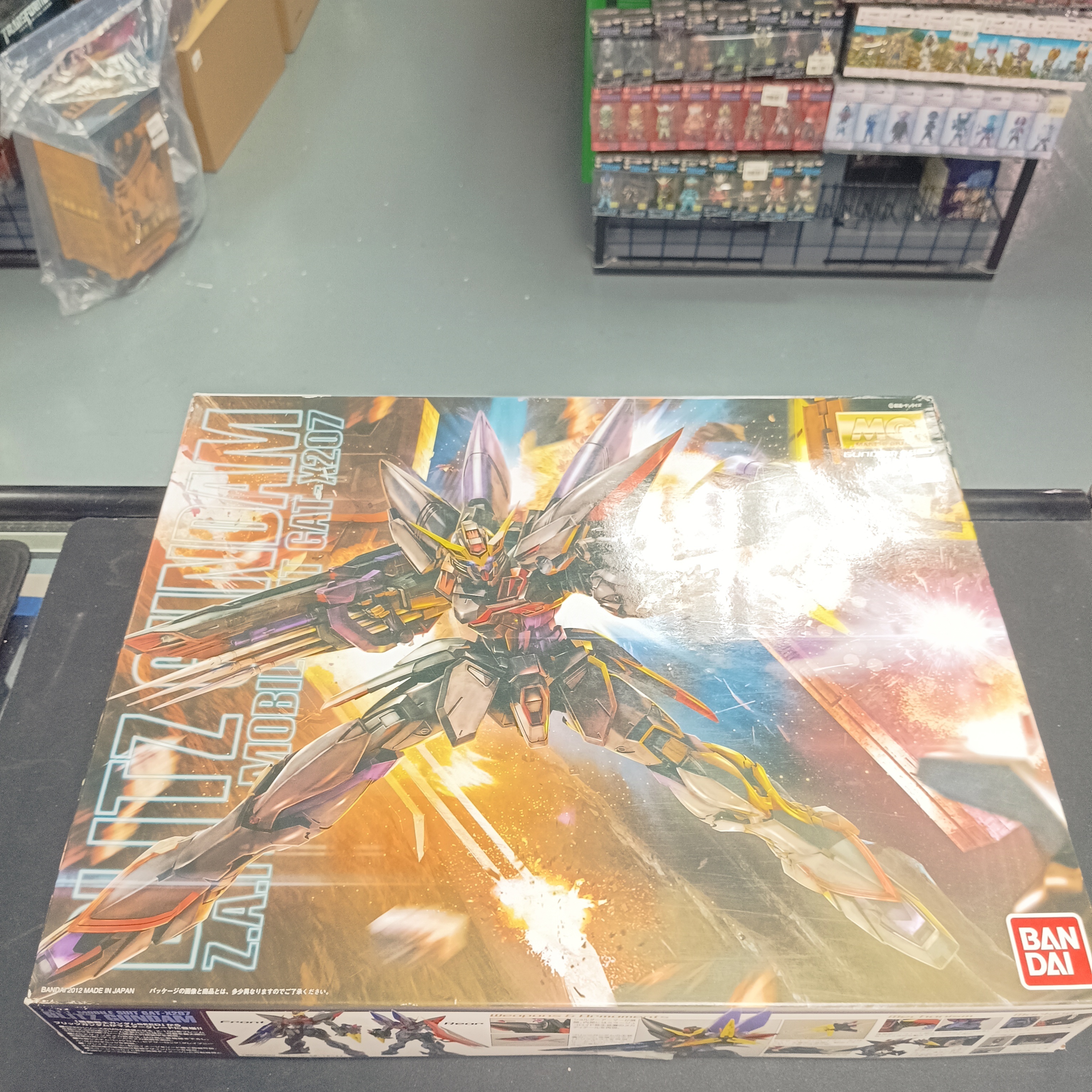 已回款 寄賣-MG 1/100 閃電高達