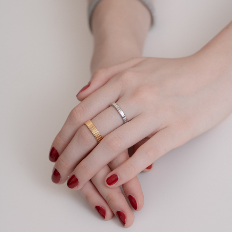 OUS Glint Ring Classic Model 微光戒 經典款 金
