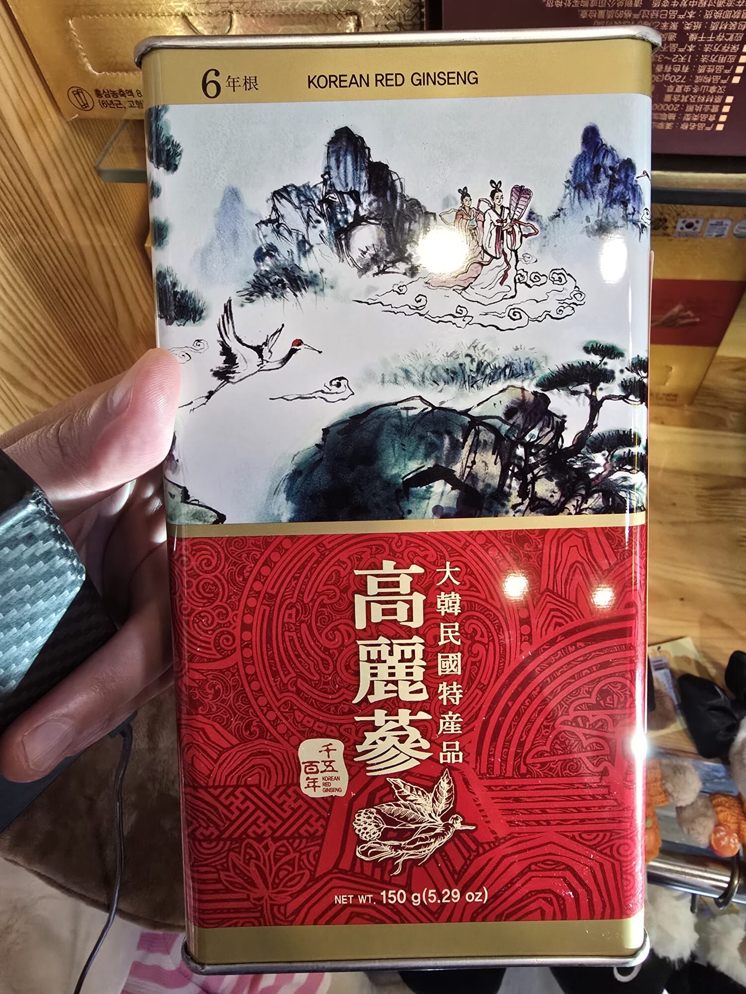 【直播】Fbio LL071714 紅蔘原條 6年根 (150g)