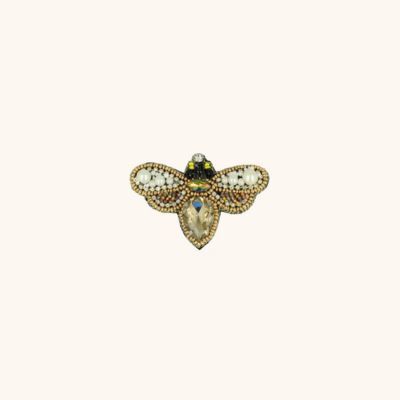 1LG0717-018 LOTT GIOIELLI Brooch The Golden Bee S Gold #BRO010 (A-EU-E)