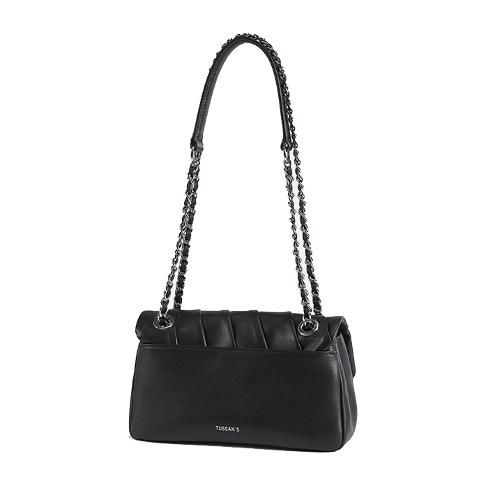 LEAVY 壓褶小肩背袋