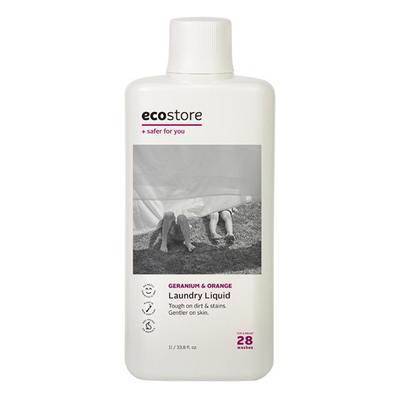 ecostore - 【天竺葵香橙味】天然洗衣液 1L