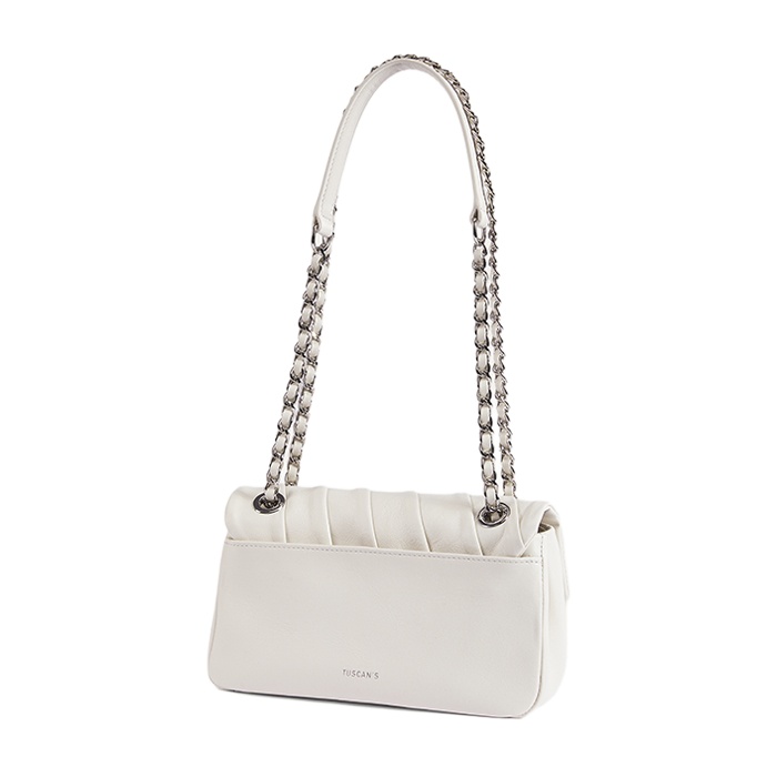 LEAVY 壓褶小肩背袋